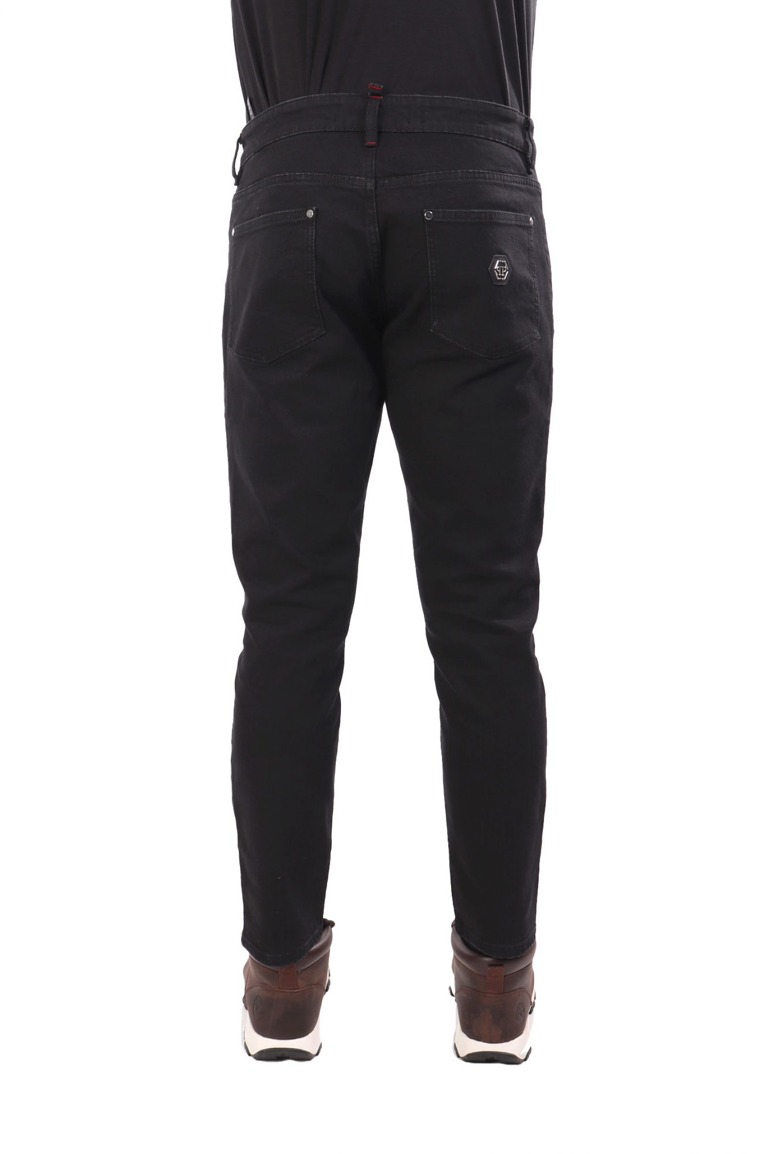 PHILIPP PLEIN ΠΑΝΤΕΛΟΝΙ JEANS SKINNY ΜΑΥΡΟ