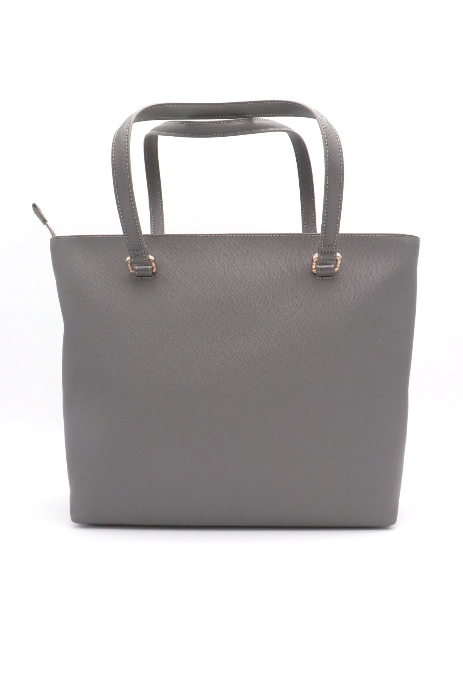LIU-JO ΤΣΑΝΤΑ ΩΜΟΥ TOTE LOGO ΣΚΟΥΡΟ ΓΚΡΙ