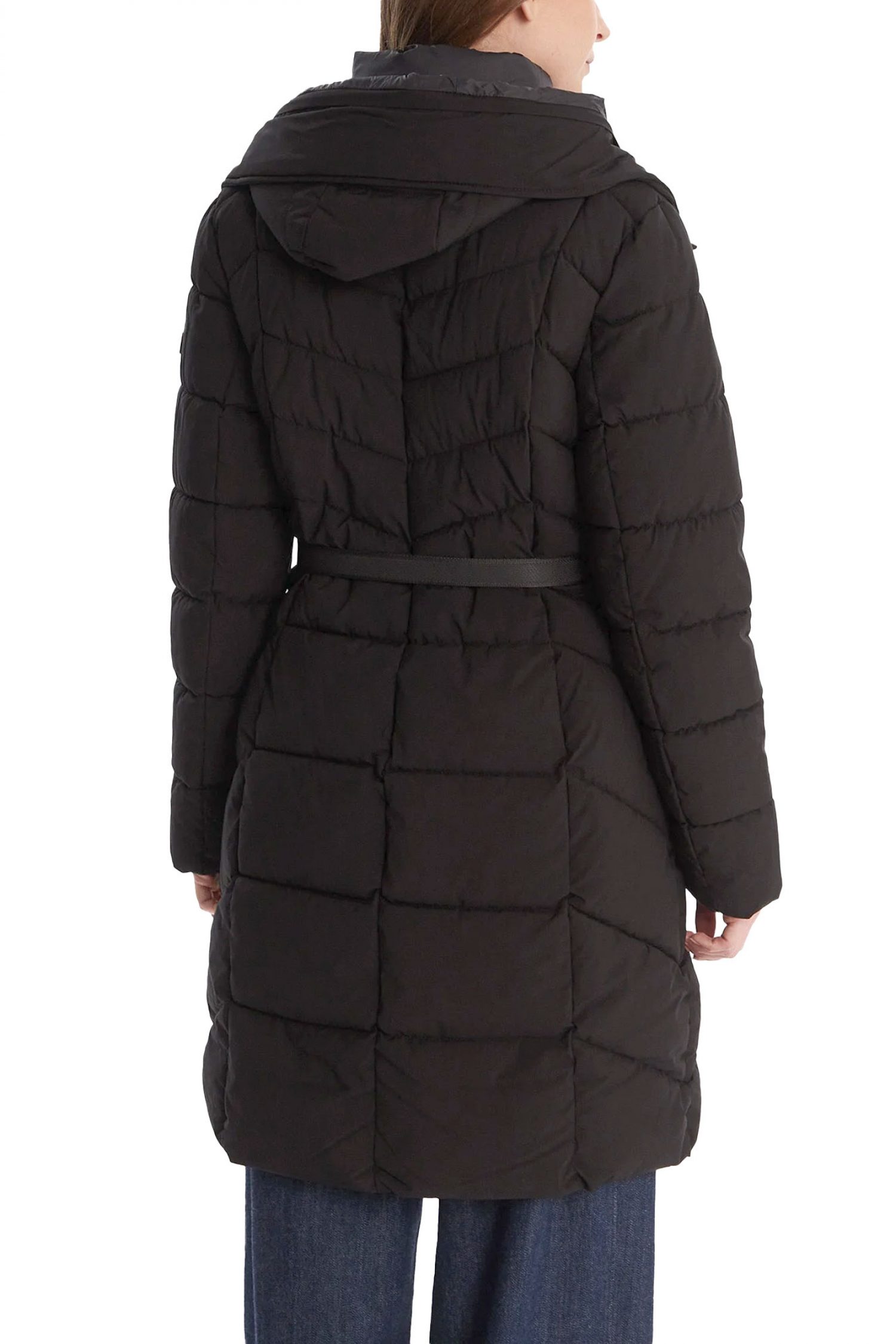 DKNY ΜΠΟΥΦΑΝ ΦΟΥΣΚΩΤΟ ΑΠΟΣΠΩΜΕΝΗ ΓΟΥΝΑ LOGO ΜΑΝΙΚΙ ΑΠΟΣΠΩΜΕΝΗ ΖΩΝΗ ΜΑΥΡΟ