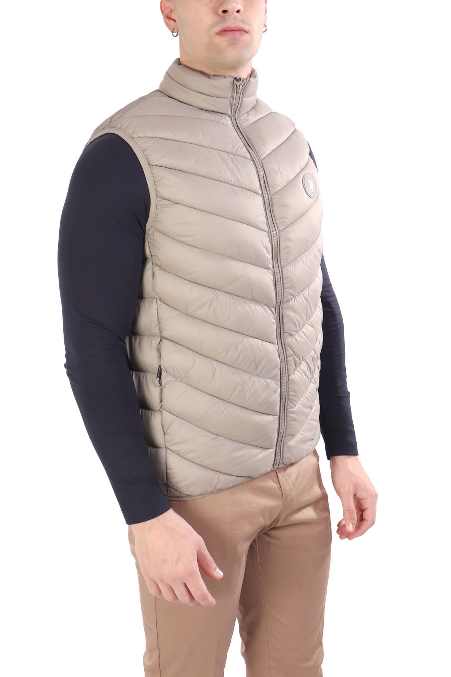 U.S.POLO ASSN ΜΠΟΥΦΑΝ PUFFER RODN ΓΚΡΙ