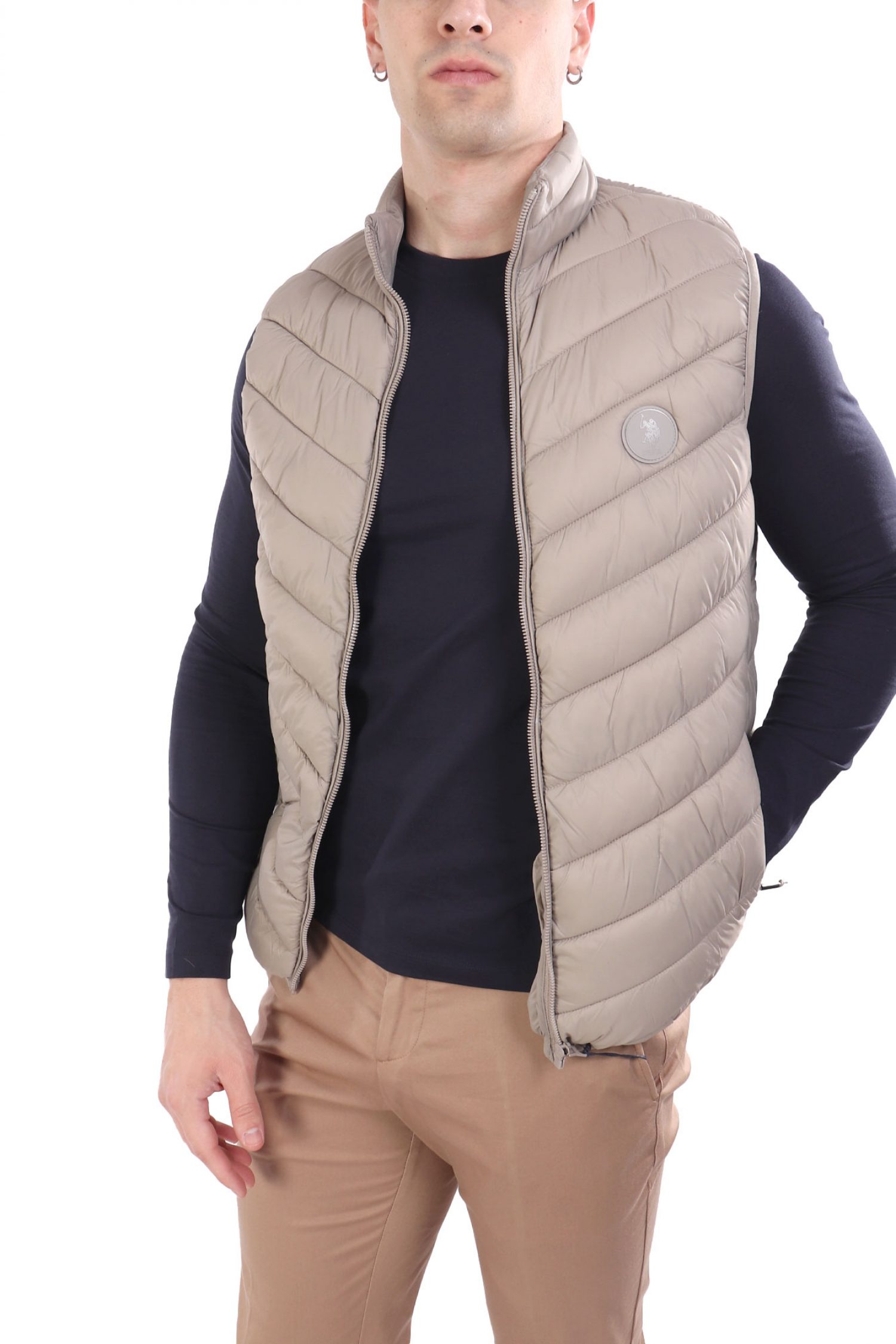 U.S.POLO ASSN ΜΠΟΥΦΑΝ PUFFER RODN ΓΚΡΙ