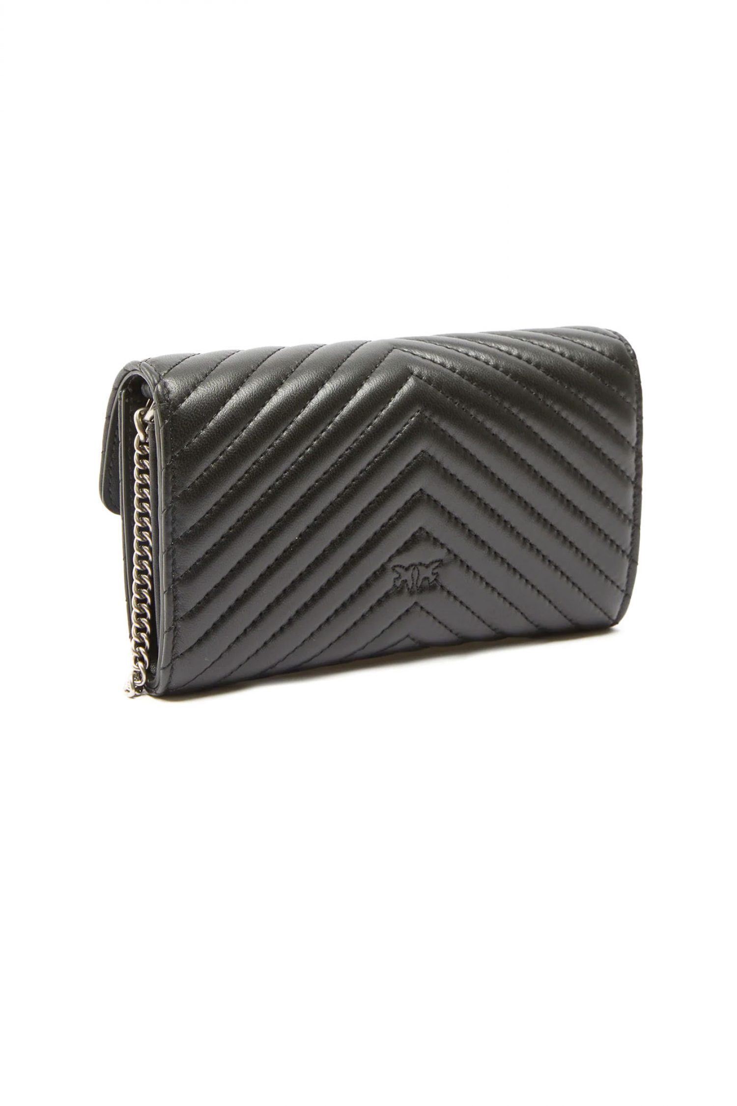 PINKO ΤΣΑΝΤΑΚΙLOVE MINI ICON WALLET C MAYΡΟ φωτογραφία