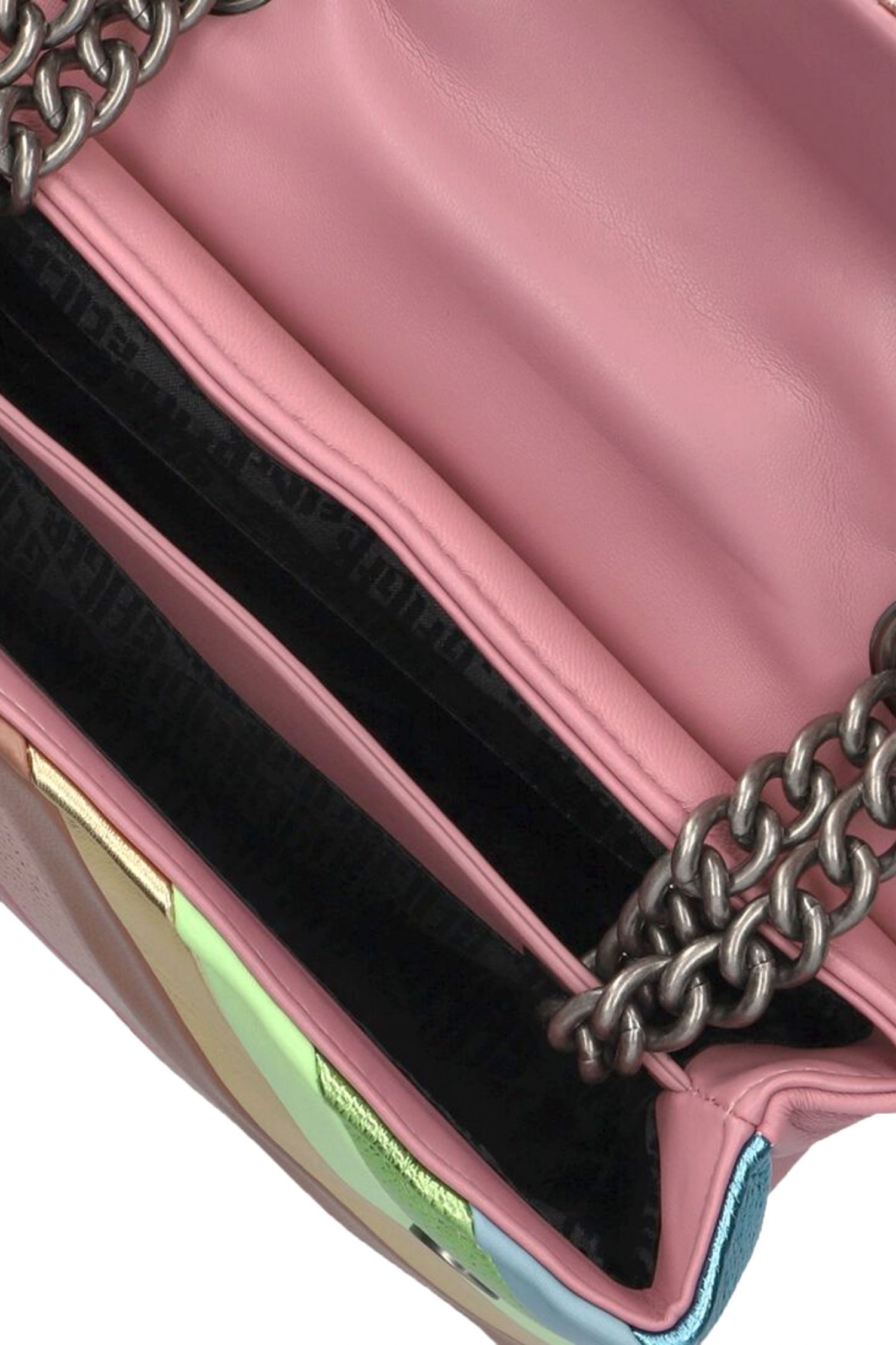 KURT GEIGER ΤΣΑΝΤΑ CROSSBODY/ΩΜΟΥ LEATHER KENSINGTON L LOGO ΠΟΛΥΧΡΩΜΟ φωτογραφία