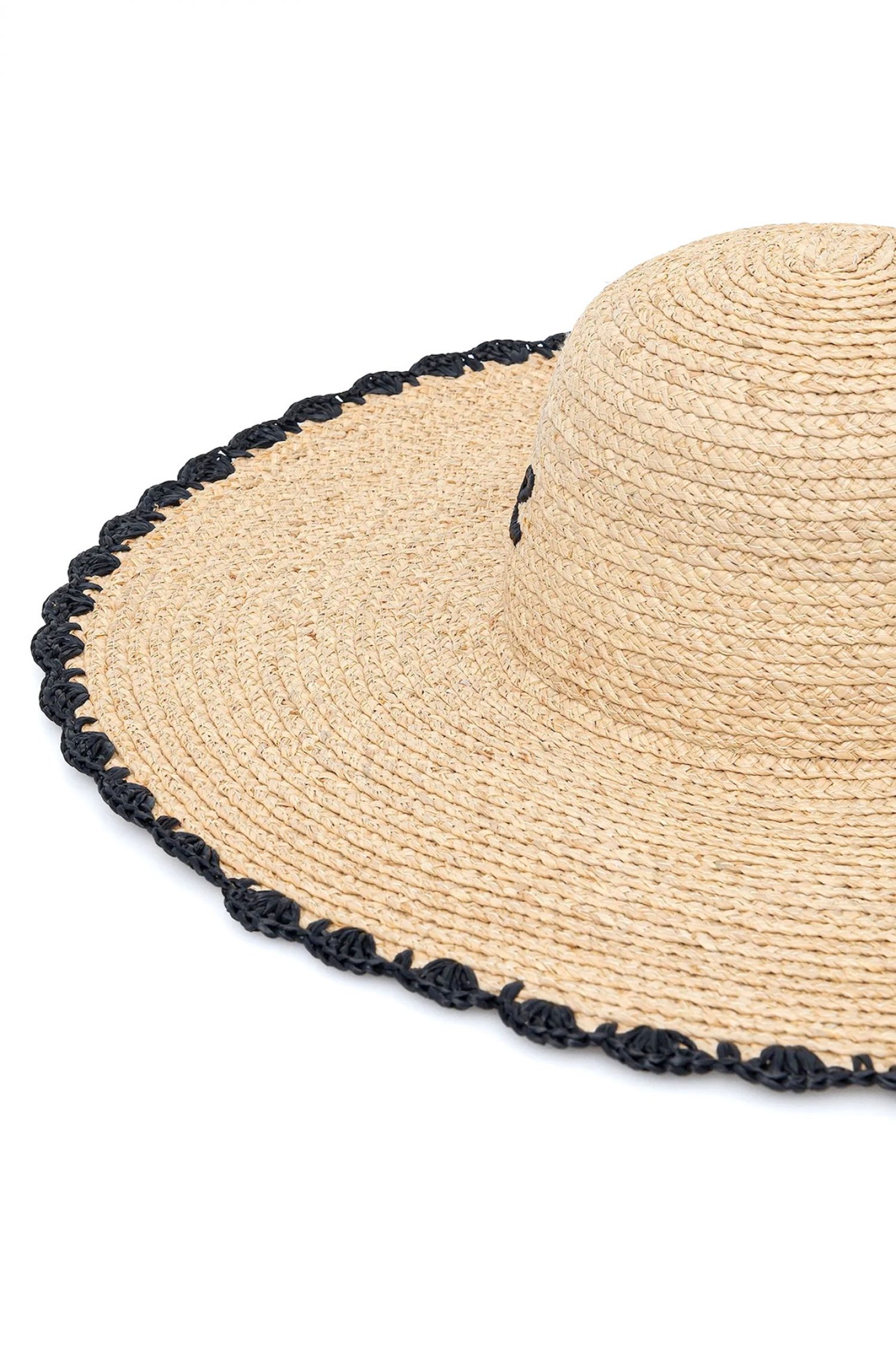 KARL LAGERFELD ΚΑΠΕΛΟ ΠΑΡΑΛΙΑΣ K/SIGNATURE BEACH HAT LOGO ΜΠΕΖ-ΜΑΥΡΟ φωτογραφία