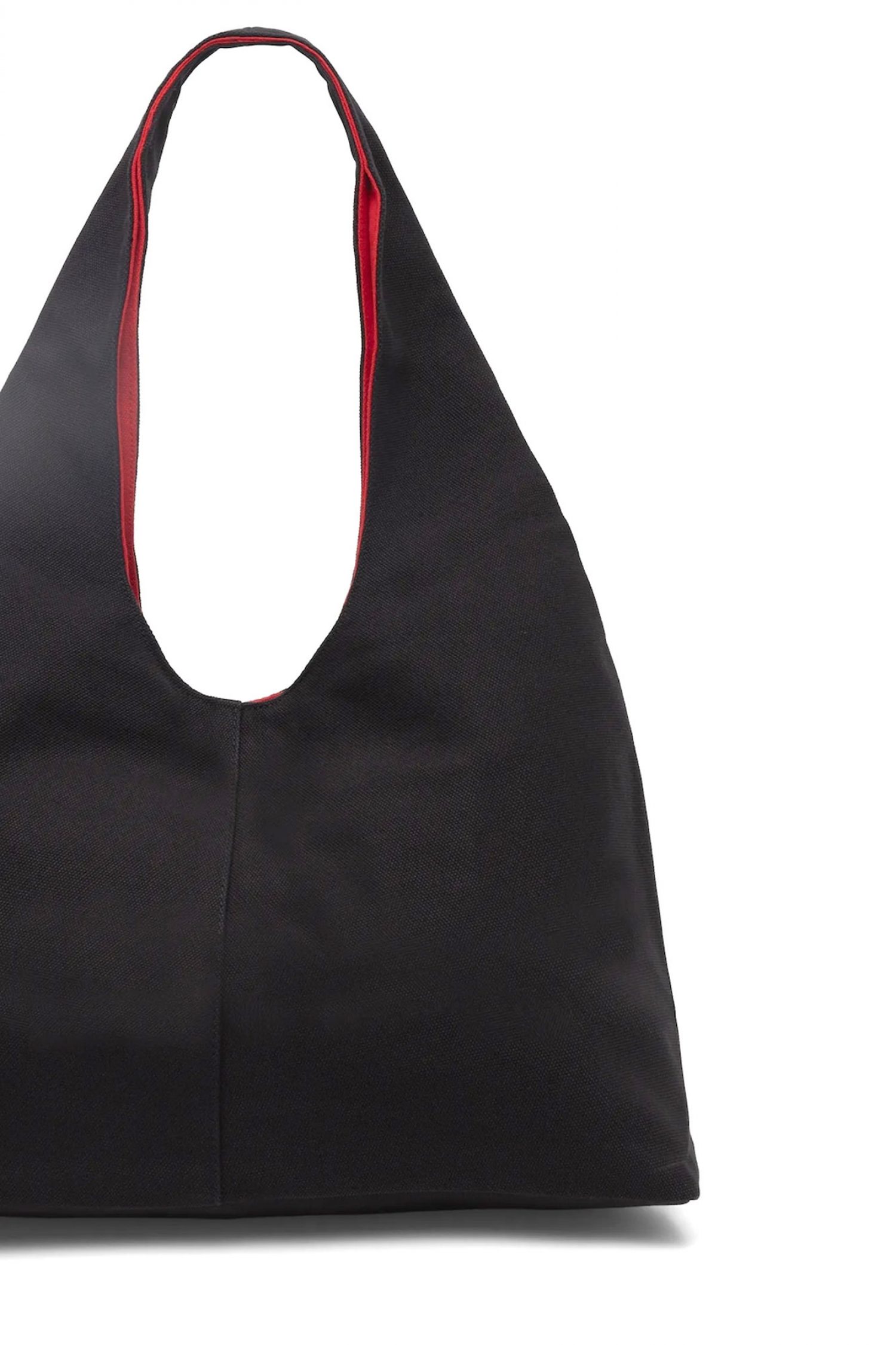 KARL LAGERFELD ΤΣΑΝΤΑ ΩΜΟΥ K/RSG SLING HOBO BAG LOGO ΜΑΥΡΟ