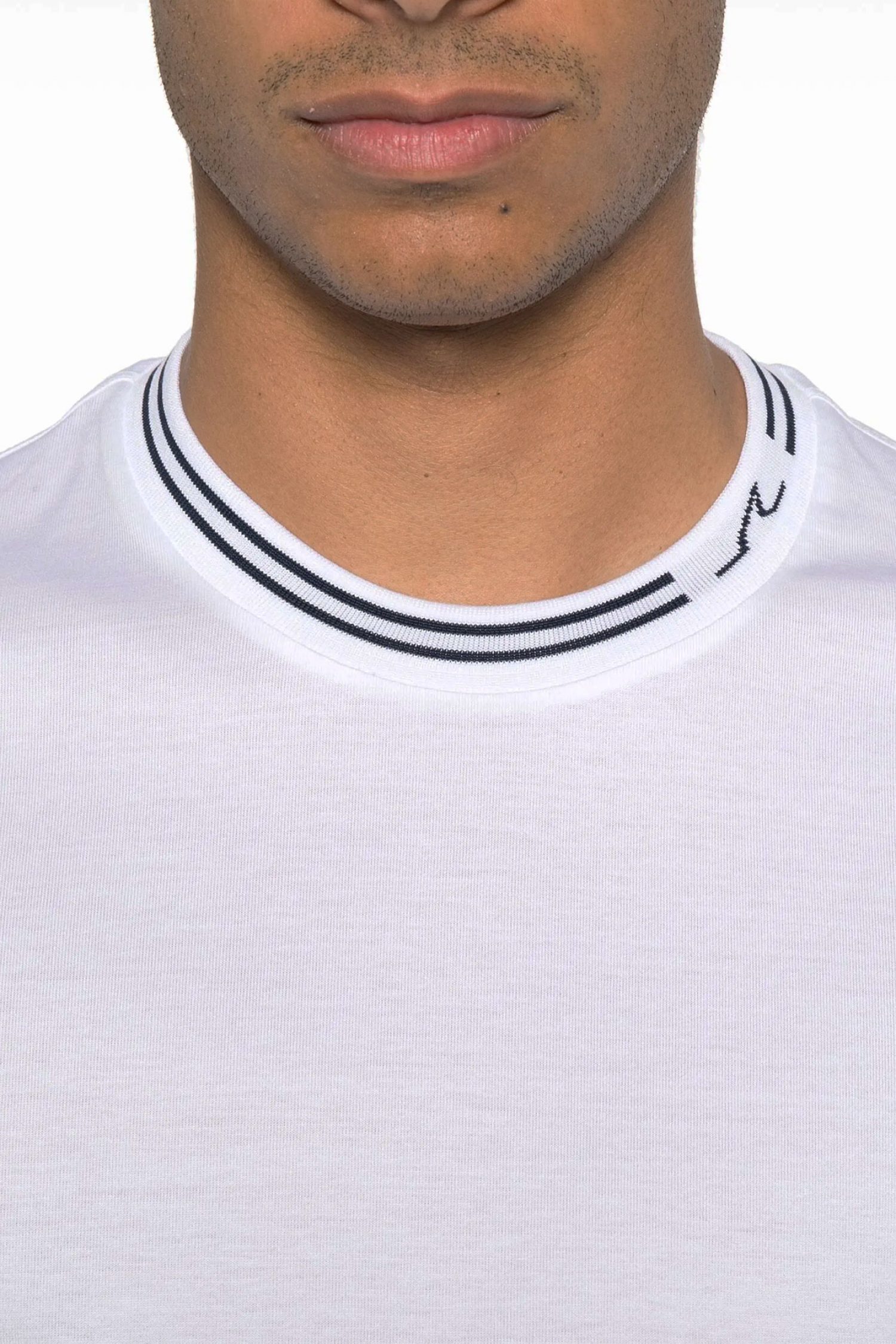 PAUL&SHARK T-SHIRT LOGO ΛΕΥΚΟ