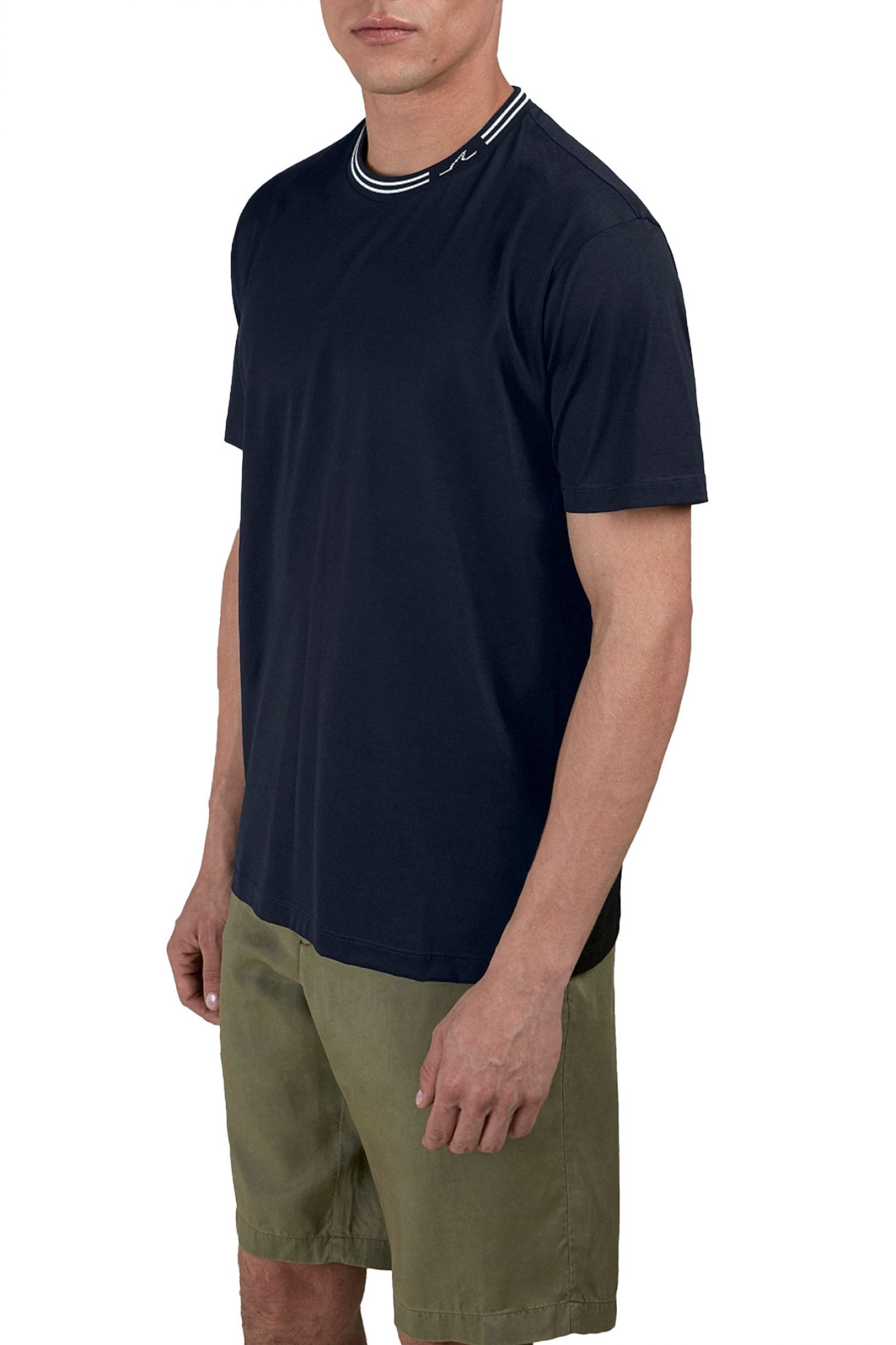 PAUL&SHARK T-SHIRT LOGO ΜΠΛΕ