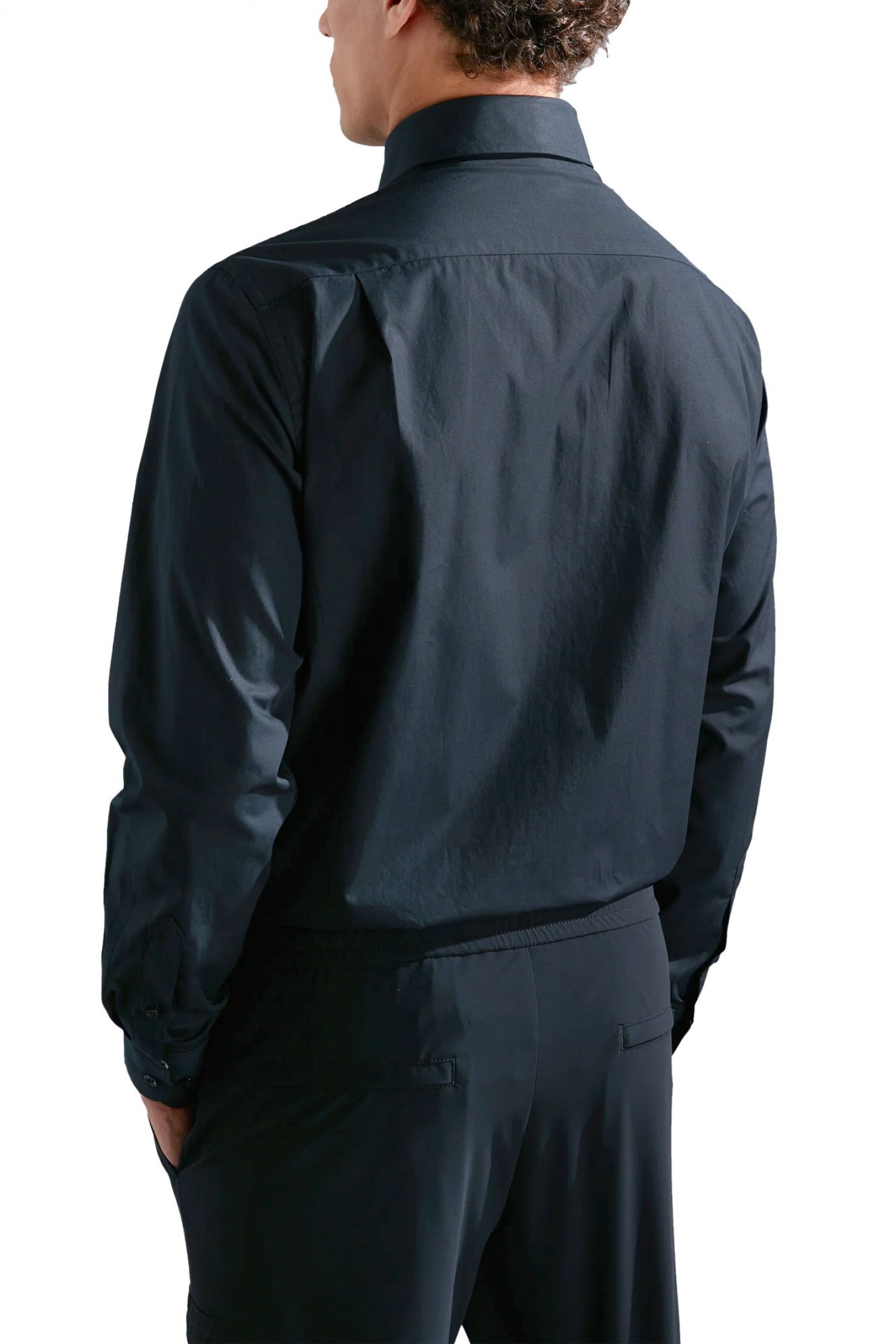 PAUL&SHARK ΠΟΥΚΑΜΙΣΟ BUTTON DOWN GOLD LOGO ΜΑΥΡΟ