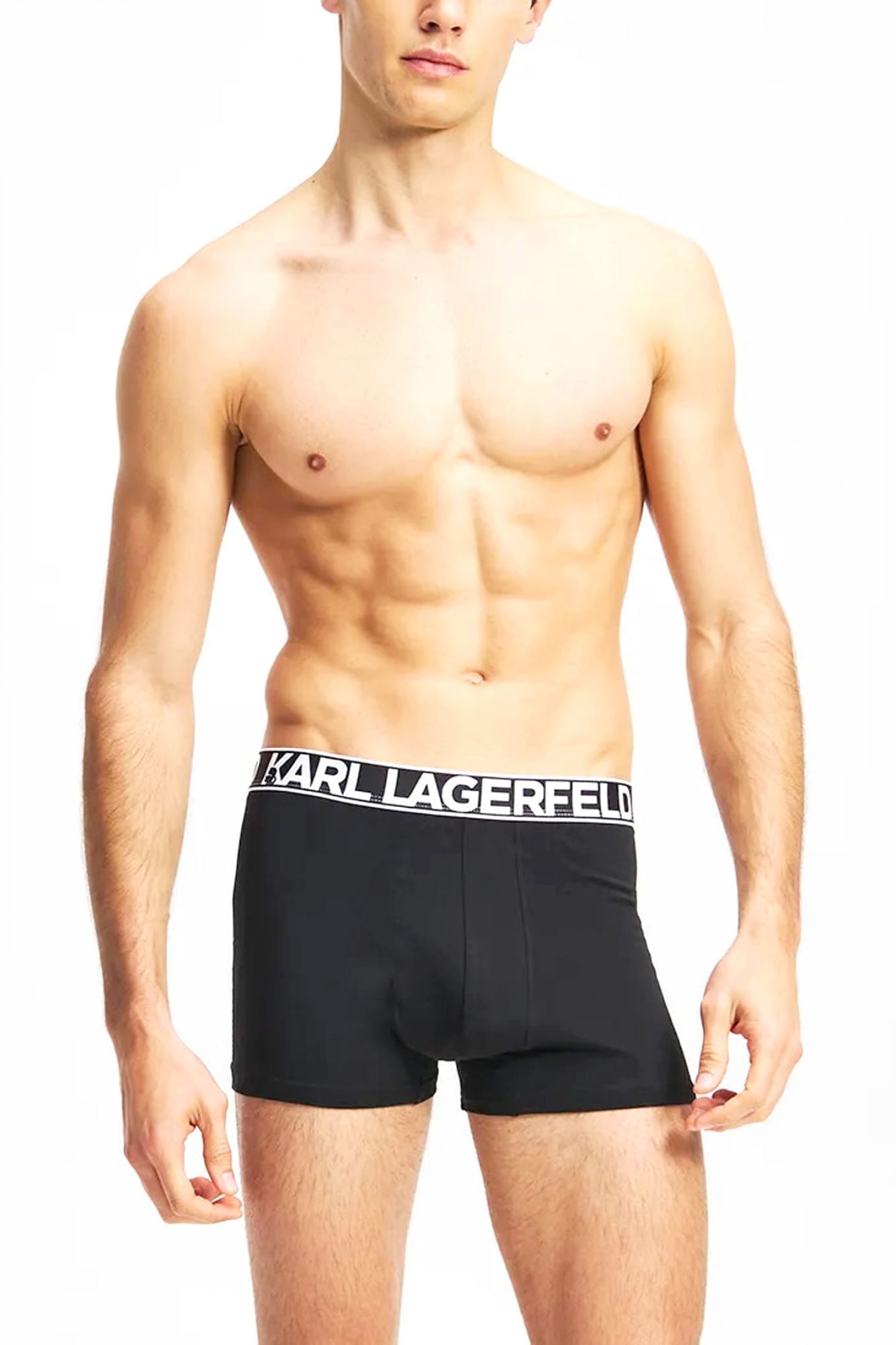 KARL LAGERFELD ΕΣΩΡΟΥΧΑ 3P BOLD ELASTIC TRUNK ΜΑΥΡΟ