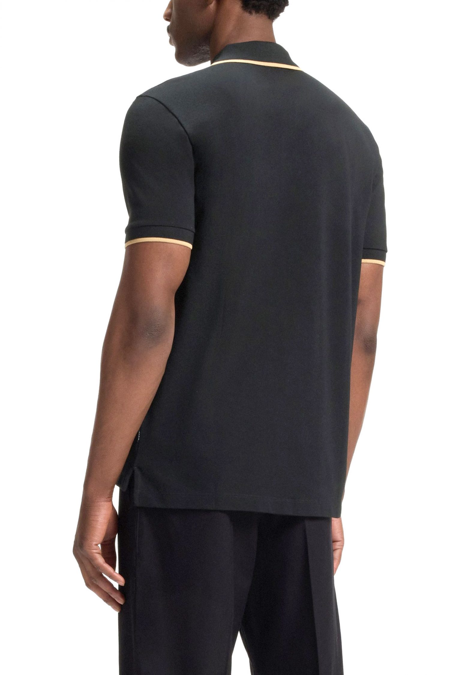 BOSS POLO PARLAY 190 ΜΑΥΡΟ