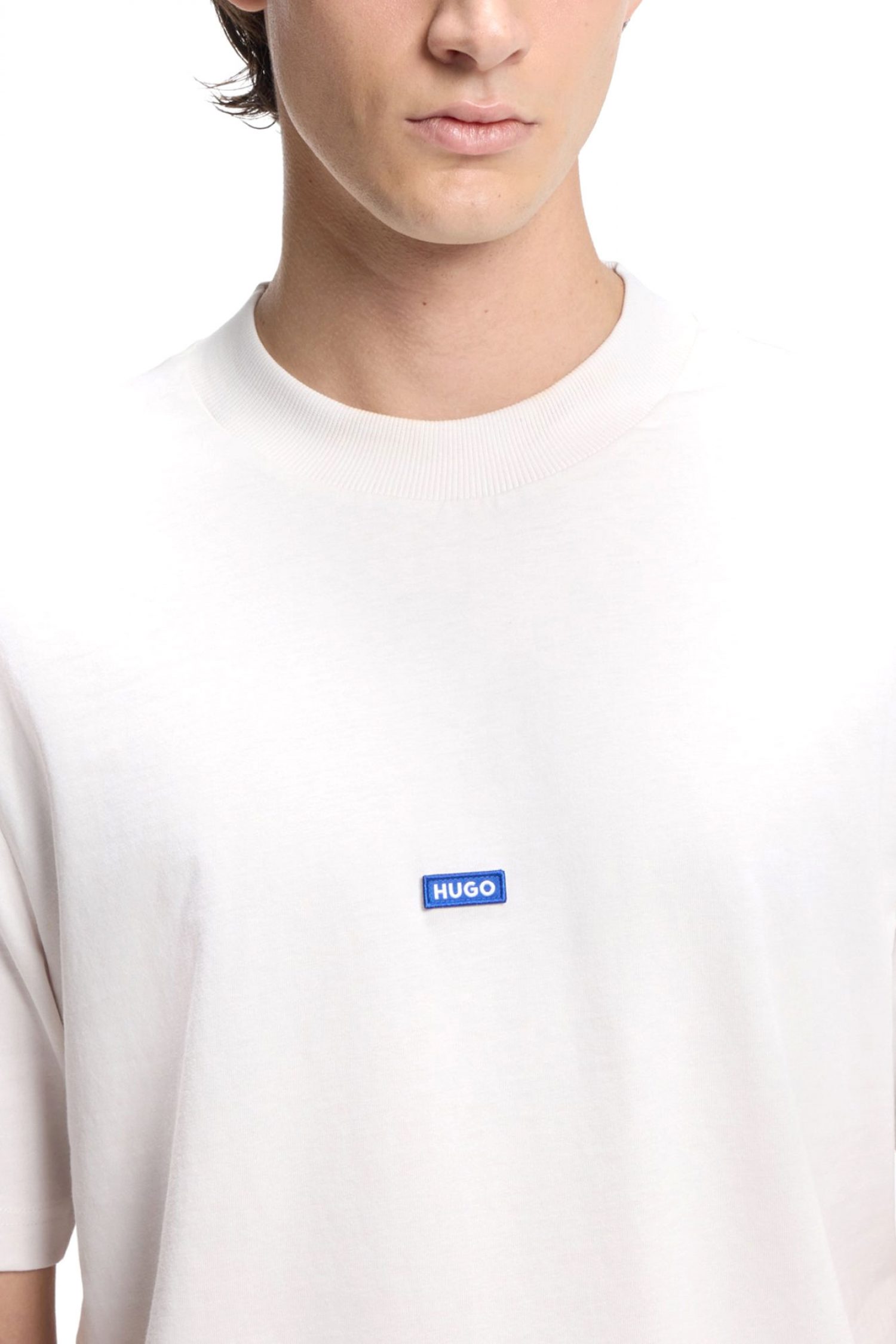 HUGO BLUE T-SHIRT NIEROS ΥΠΟΛΕΥΚΟ