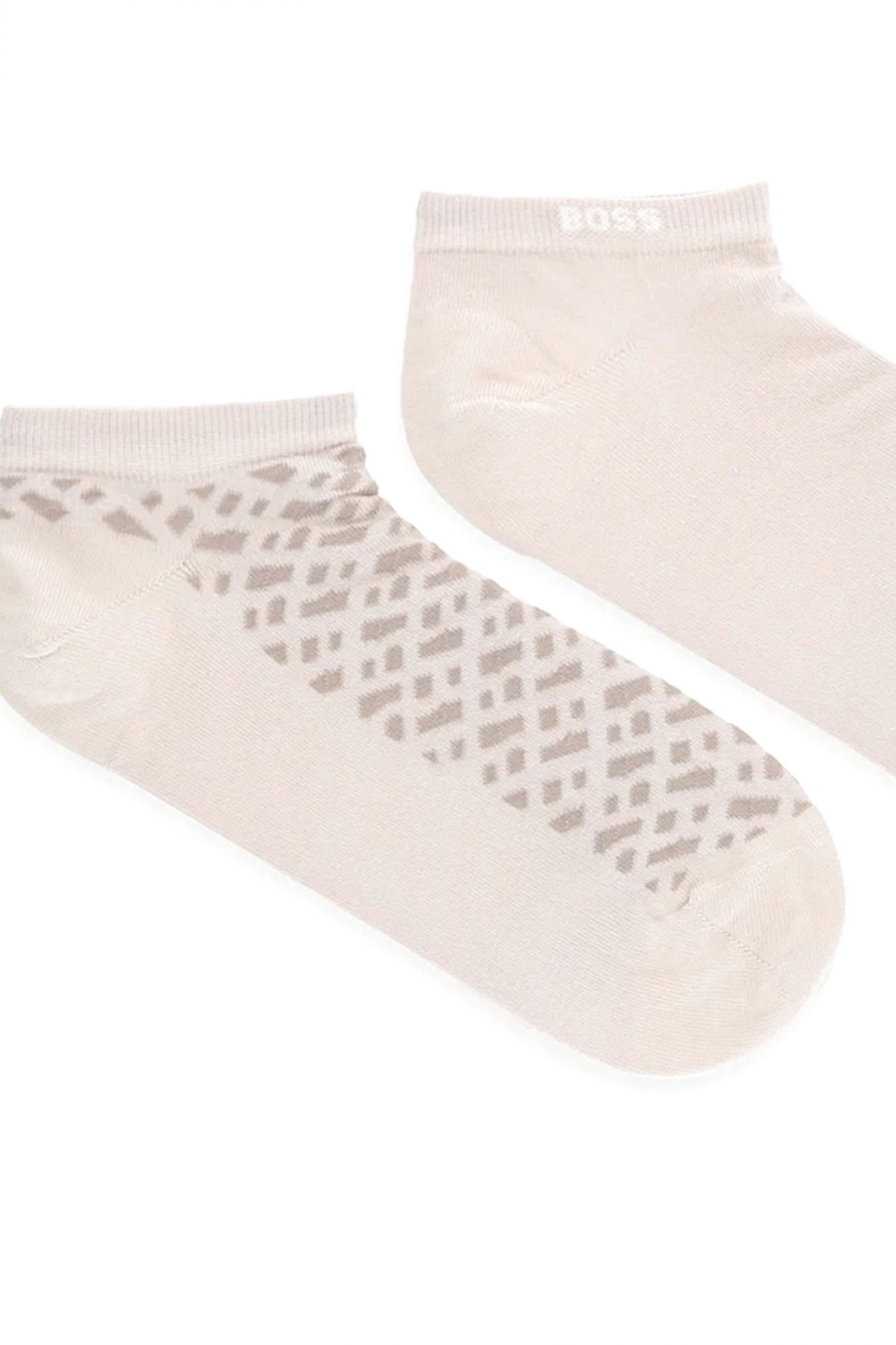 BOSS ΚΑΛΤΣΕΣ 2P AS MONOGRAM CC ΜΠΕΖ