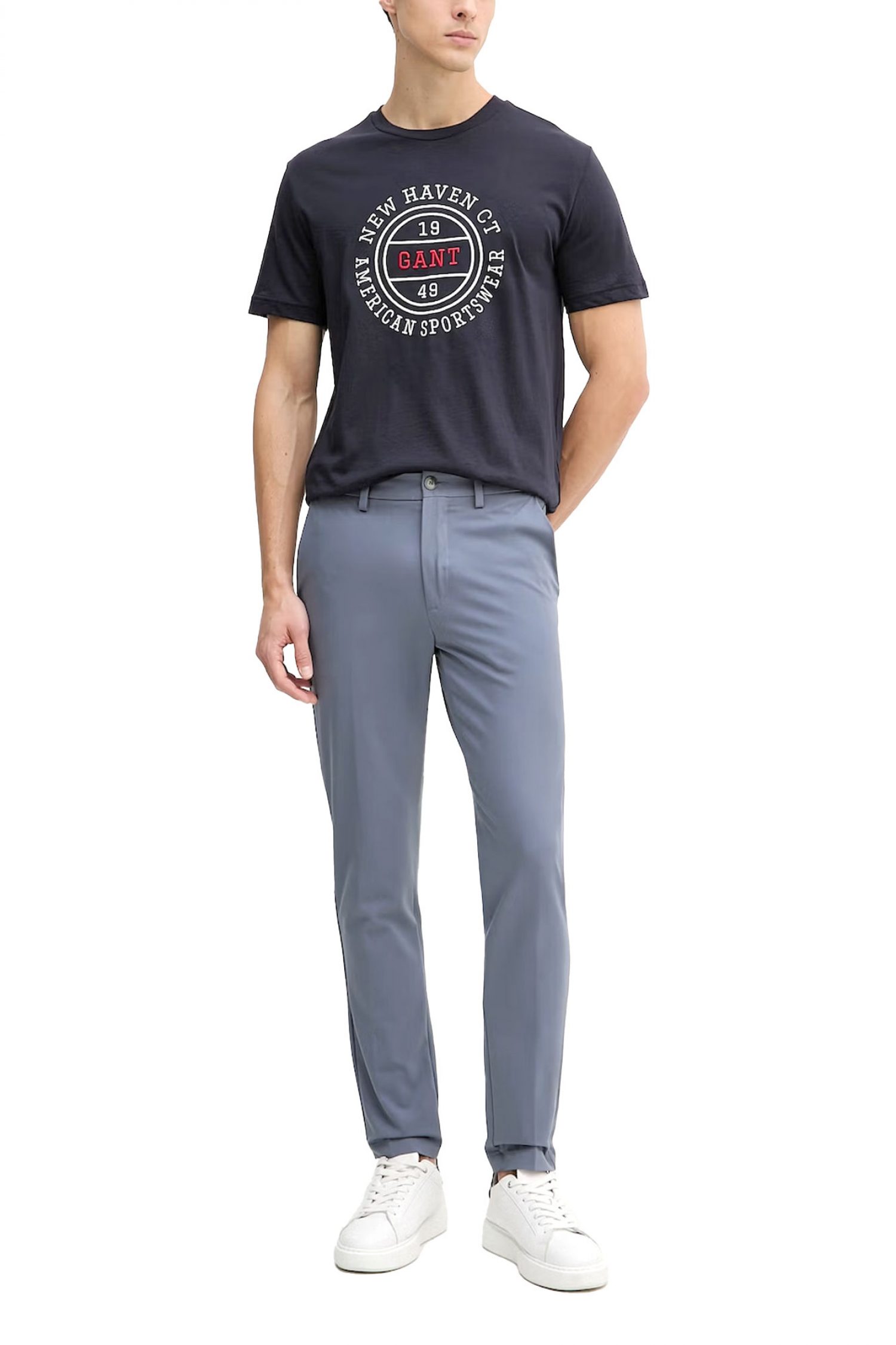 BOSS ΠΑΝΤΕΛΟΝΙ CHINO SLIM FIT P-KAITON1-ZIP ΠΑΓΟΥ