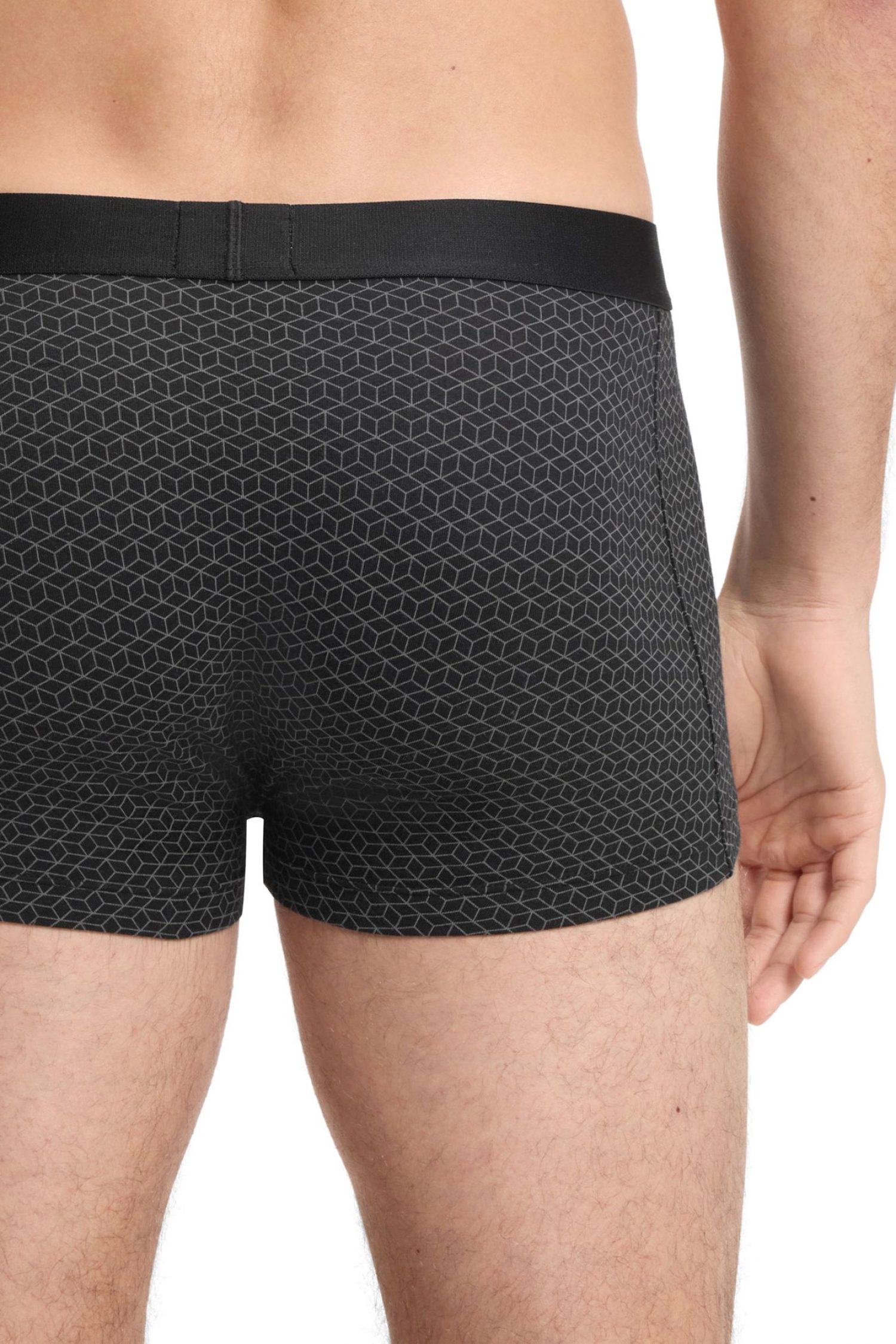 BOSS ΕΣΩΡΟΥΧΟ 3P TRUNK BOSS ONE D ΜΑΥΡΟ-ΓΚΡΙ φωτογραφία