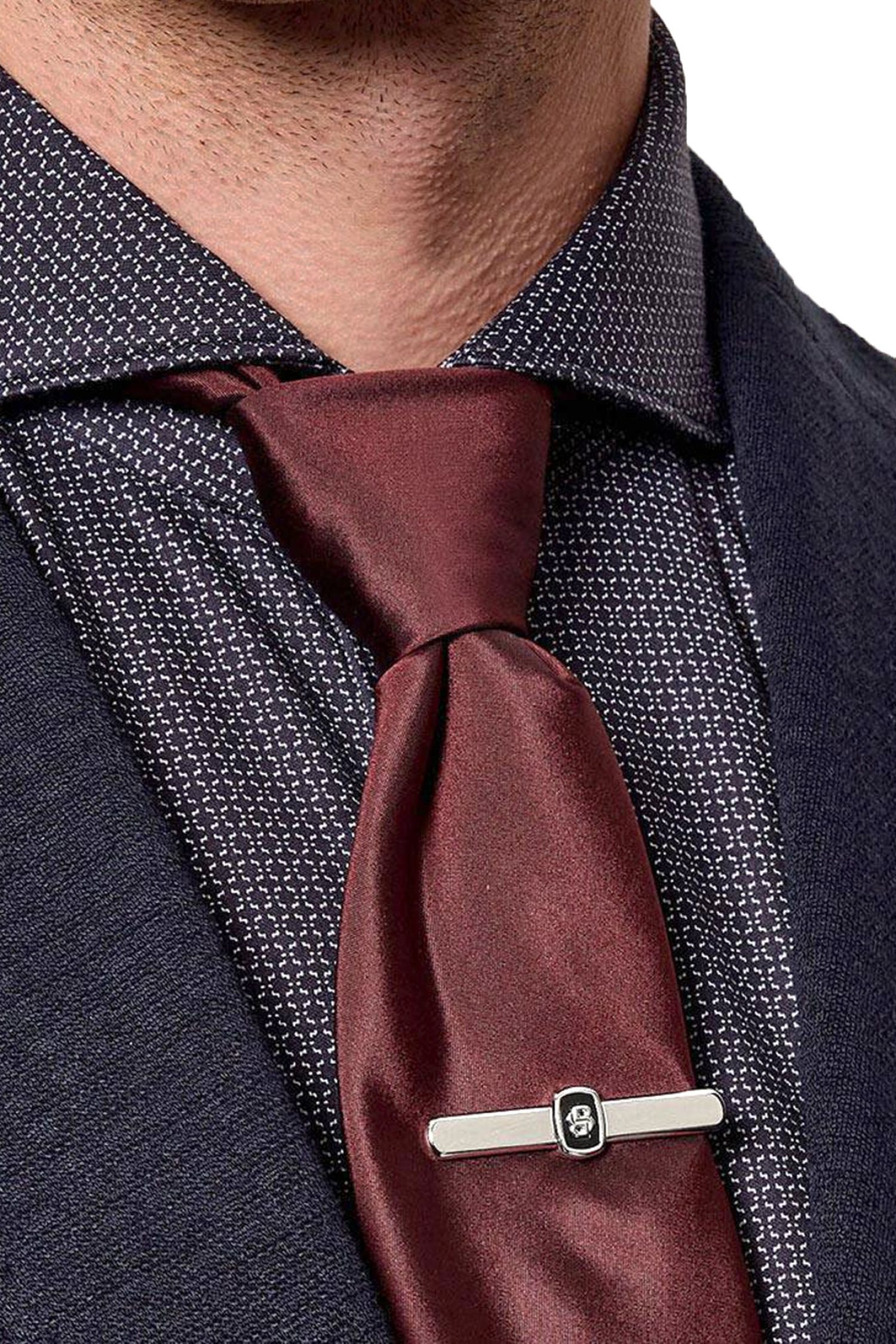 BOSS ΚΛΙΠ ΓΡΑΒΑΤΑΣ B-CASINGINSERTBB-TIE ΜΑΥΡΟ φωτογραφία