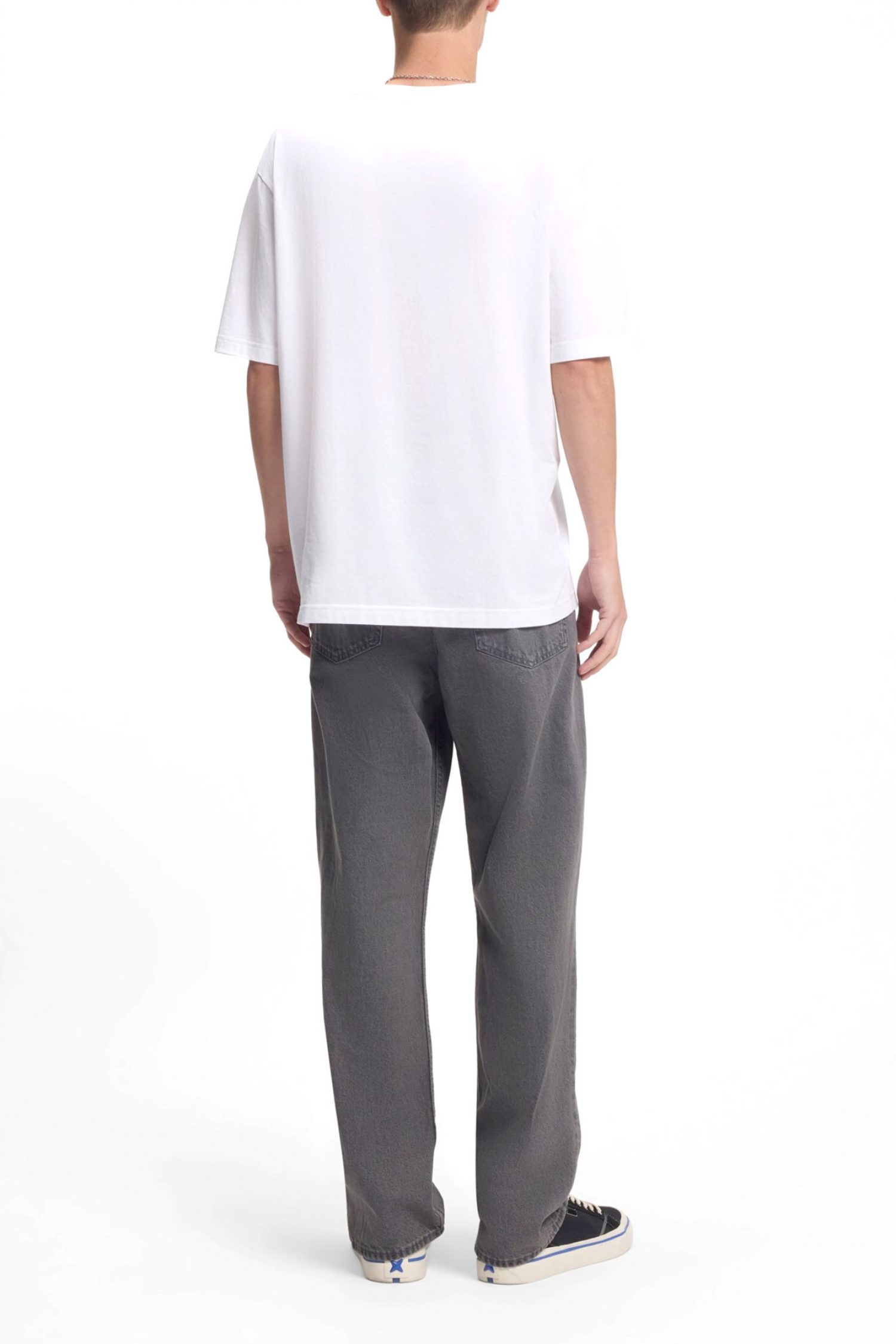 HUGO BLUE T-SHIRT NAMERIX ΛΕΥΚΟ