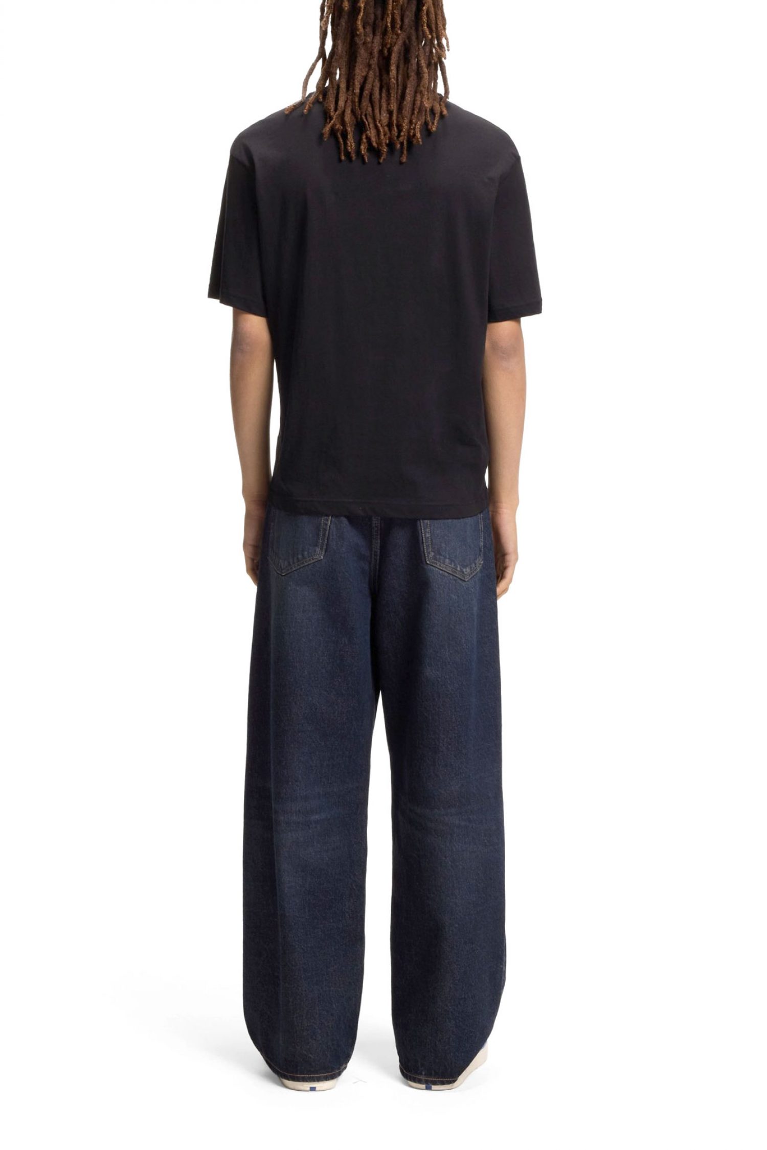 HUGO BLUE T-SHIRT NAYONIX ΜΑΥΡΟ