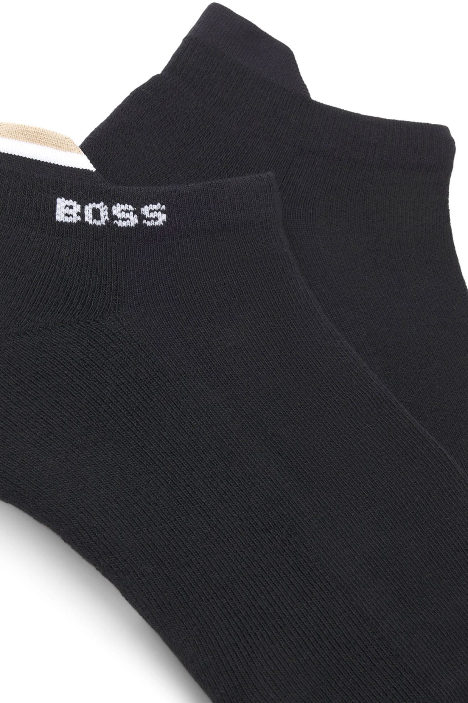 BOSS ΚΑΛΤΣΕΣ 2P AS ICONIC LOOP CC ΜΑΥΡΟ φωτογραφία