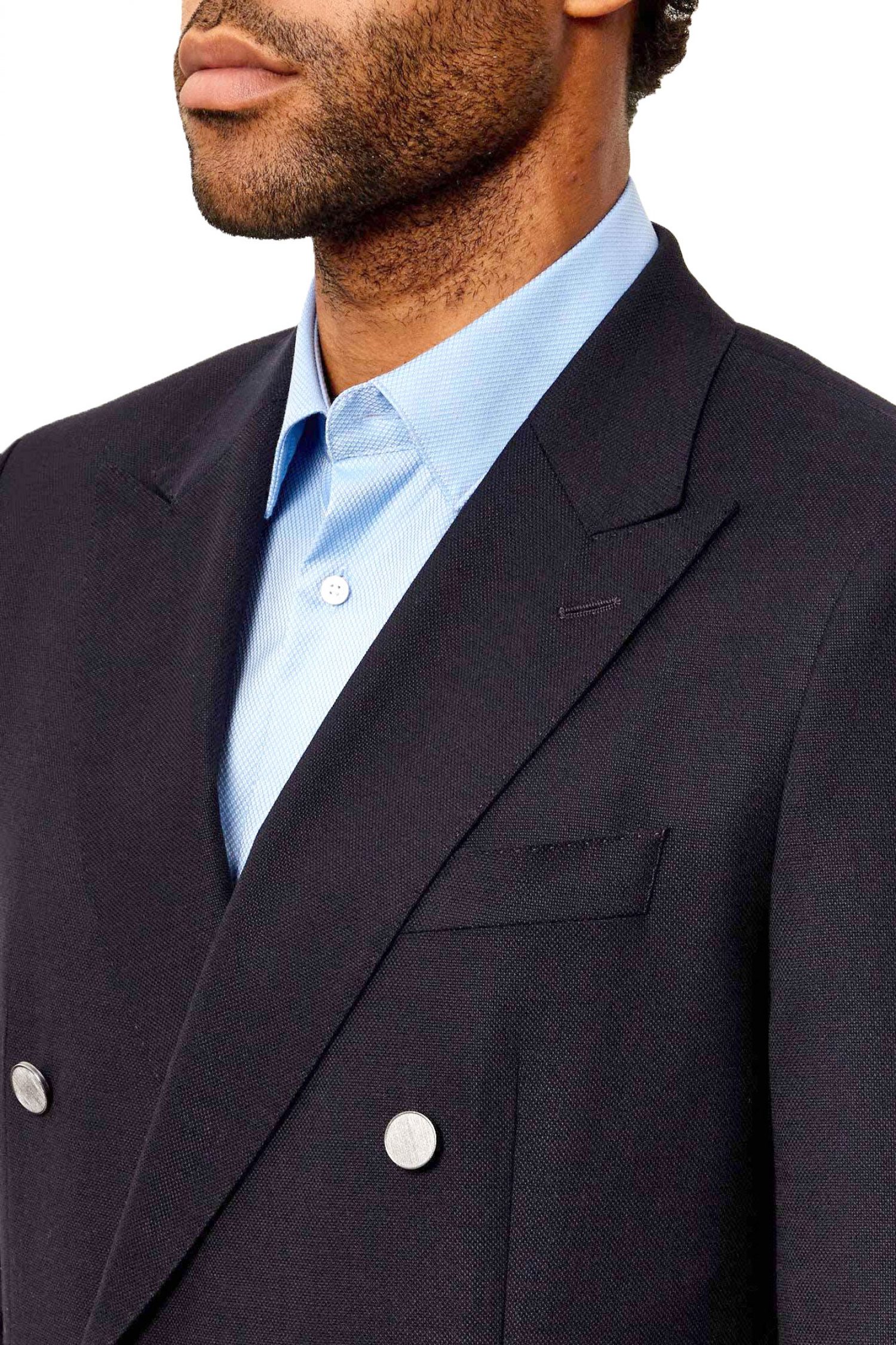 BOSS ΣΑΚΑΚΙ BLAZER REDA SLIM FIT BI-STRETCH H-HUTSON-DB-261 ΜΠΛΕ