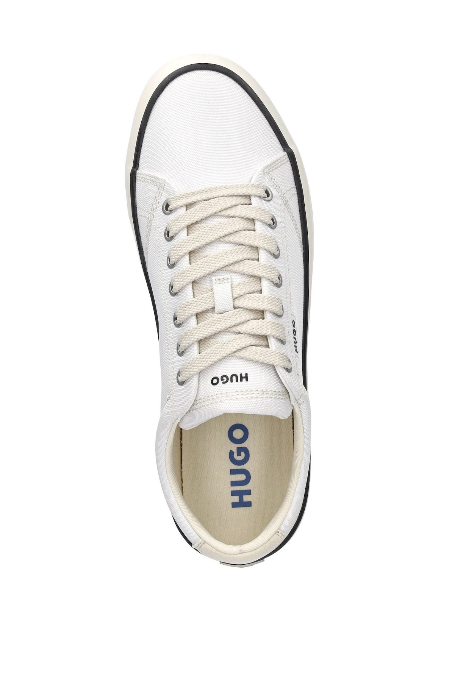 HUGO BLUE ΠΑΠΟΥΤΣΙΑ SNEAKERS B-CROSS_TENN_NYMF ΥΠΟΛΕΥΚΟ