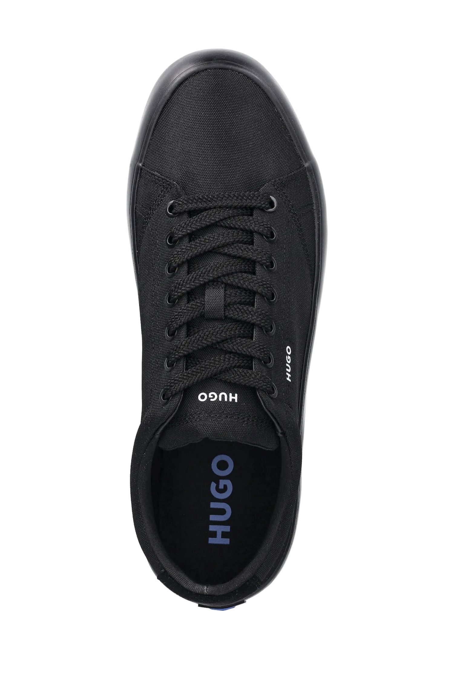 HUGO BLUE ΠΑΠΟΥΤΣΙΑ SNEAKERS MORRIE_TENN_BPU ΜΑΥΡΟ