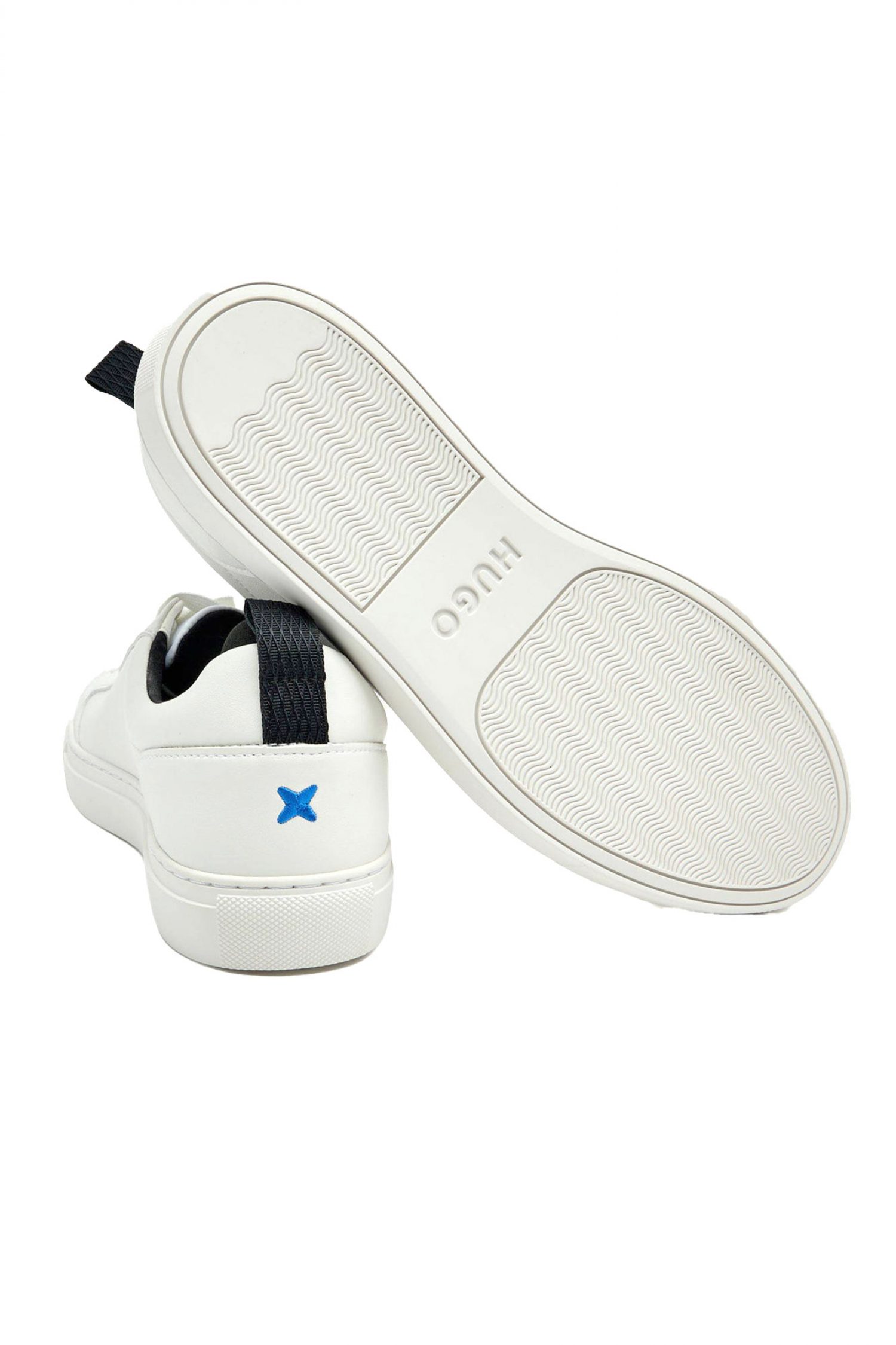 HUGO BLUE ΠΑΠΟΥΤΣΙΑ SNEAKERS MORRIE_TENN_BPU ΛΕΥΚΟ