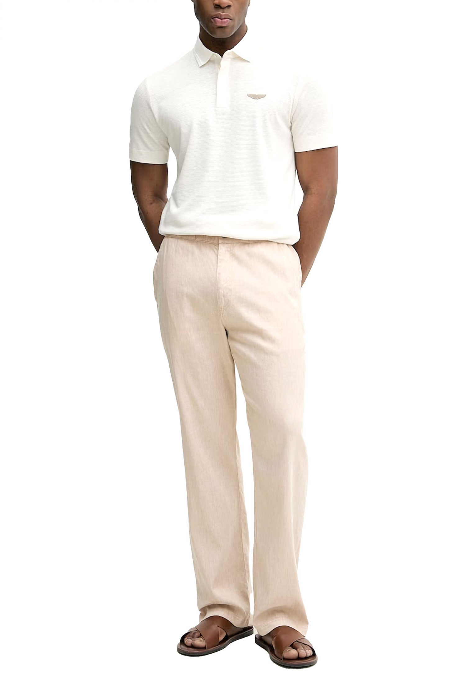 BOSS POLO C-PARRIS 248_ΑΜ ΕΚΡΟΥ