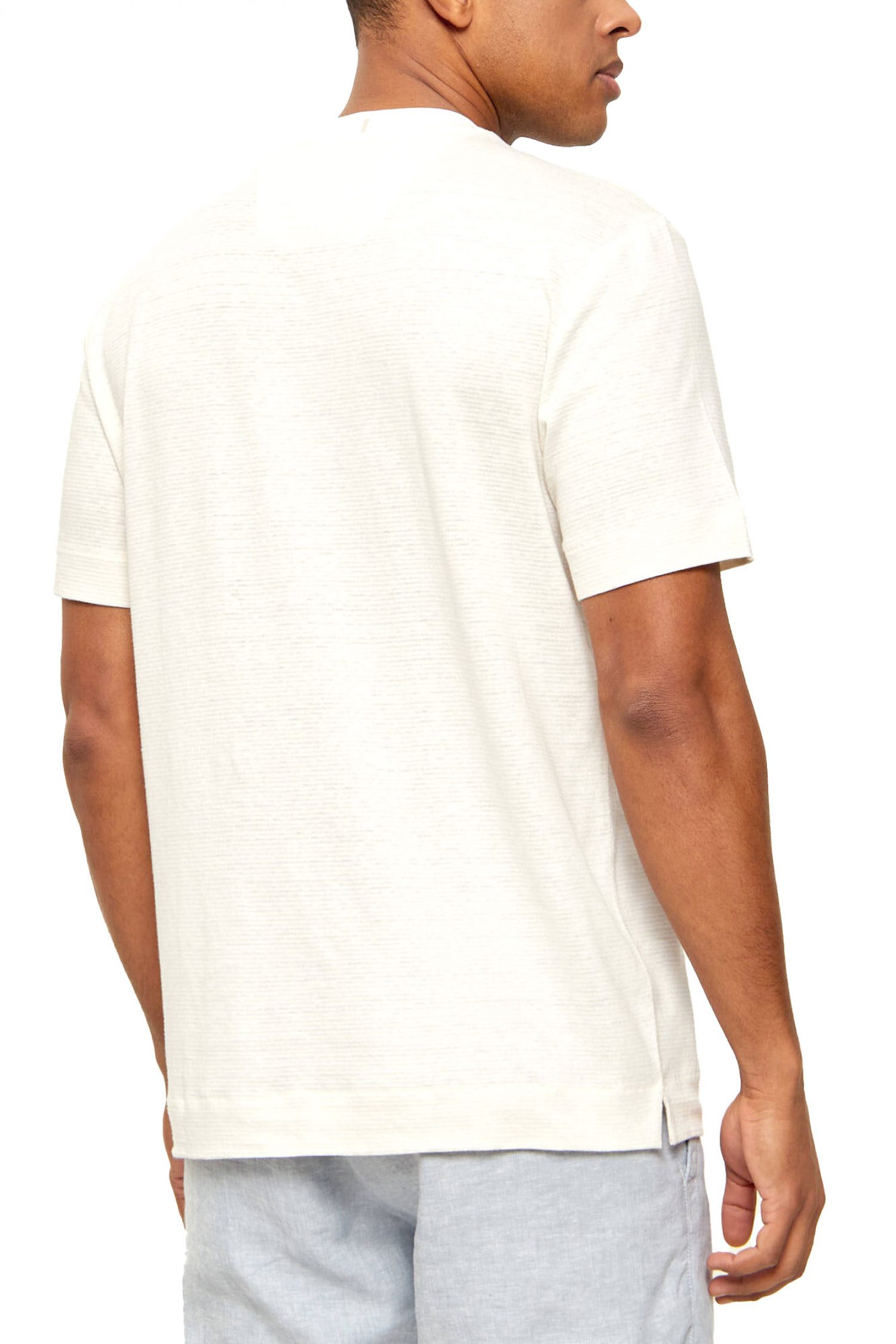 BOSS T-SHIRT C-TAUT 248_AM ΕΚΡΟΥ