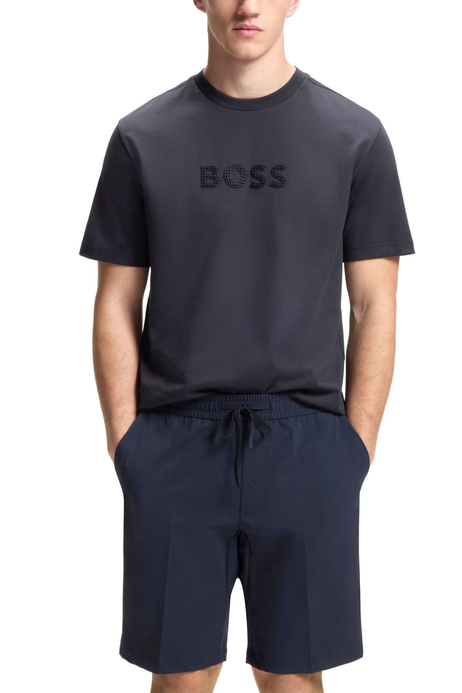 Men's T-Shirts Boss Blue
