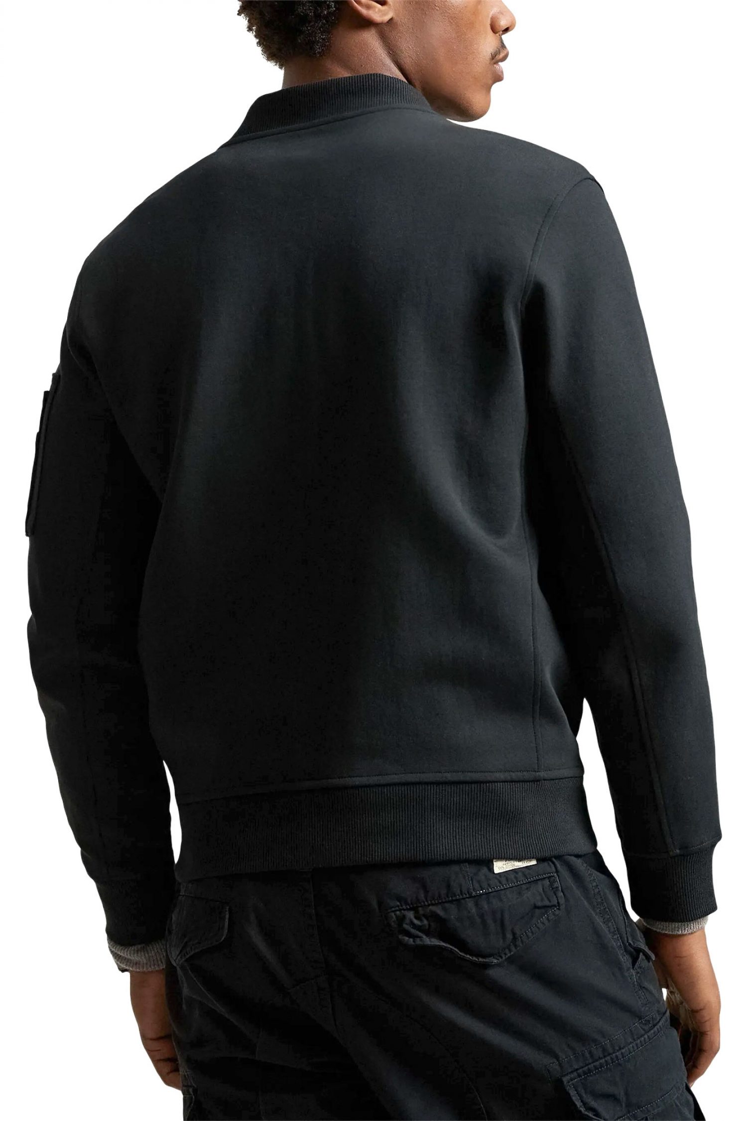 RALPH LAUREN ΦΟΥΤΕΡ FULLZIP LOGO ΜΑΥΡΟ