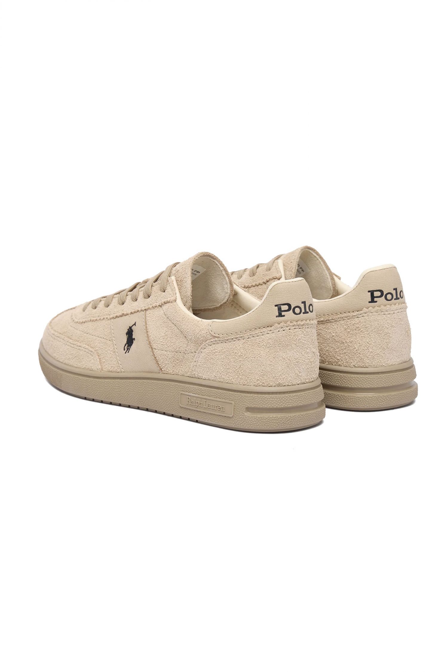 RALPH LAUREN ΠΑΠΟΥΤΣΙΑ SNEAKERS BEDFORD PP-SK-LTL MILKSHAKE ΜΠΕΖ