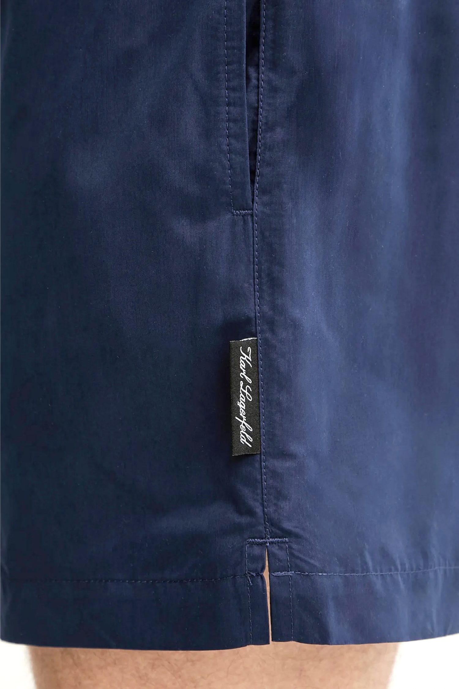 KARL LAGERFELD ΜΑΓΙΩ HOTEL KARL CREST SHORT BOARDSHORT ΜΠΛΕ