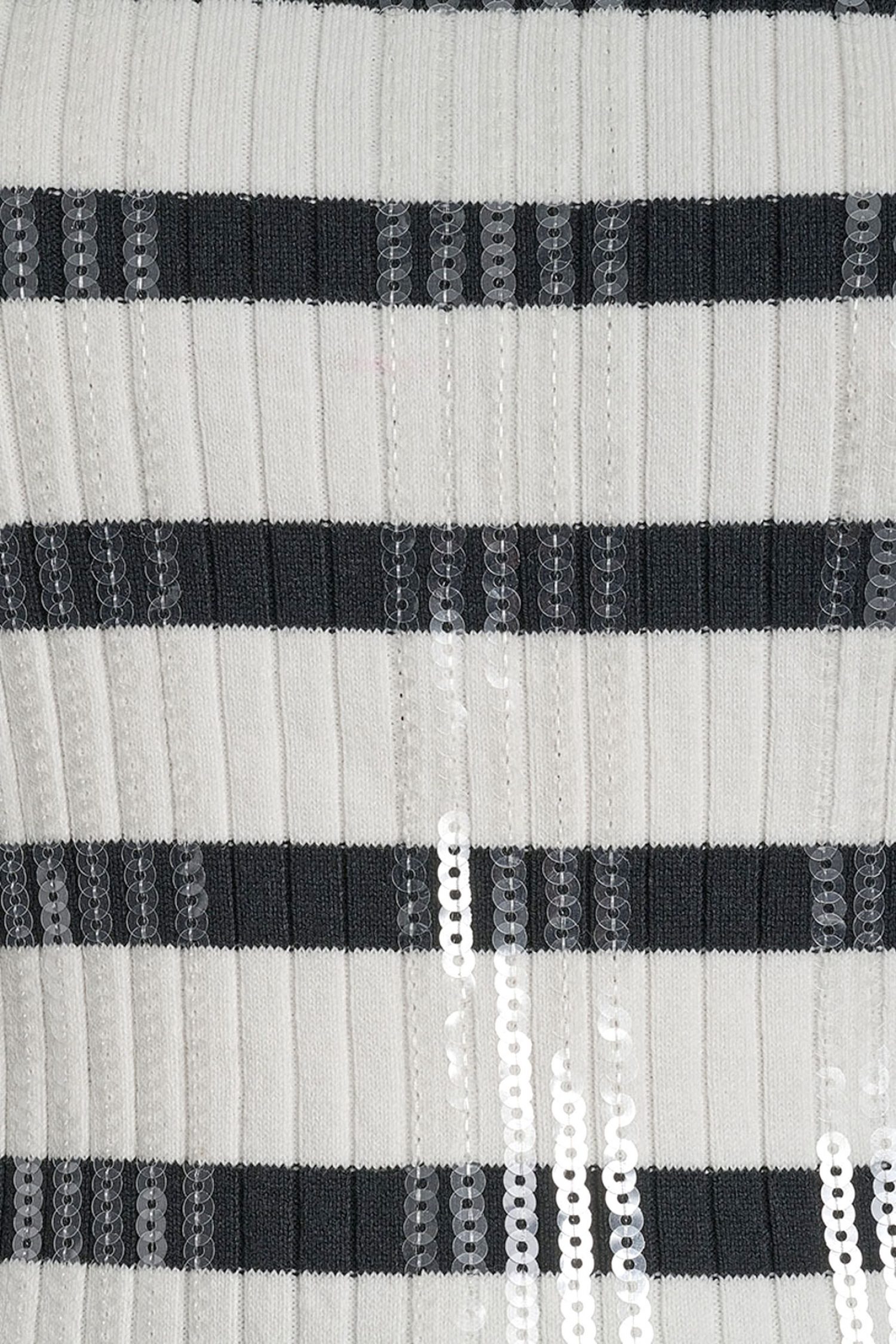 DKNY TANK TOP ΡΙΜΠ ΡΙΓΕ ΠΑΓΙΕΤΑ ΕΚΡΟΥ-ΜΑΥΡΟ