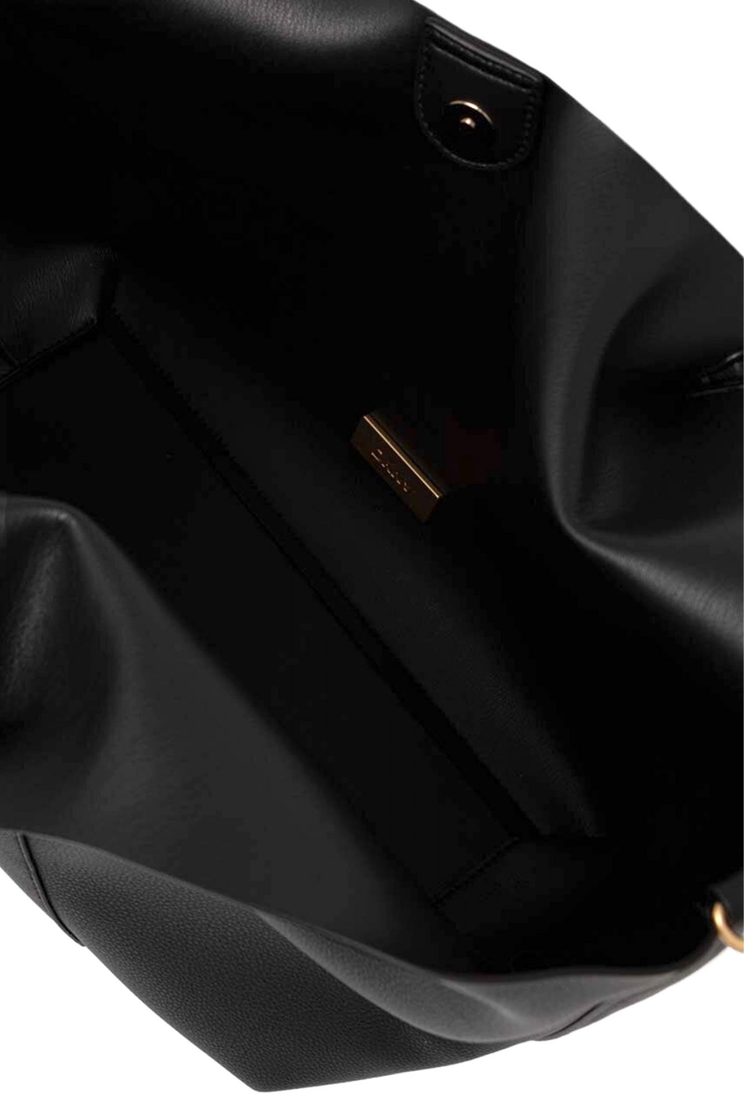 DKNY ΤΣΑΝΤΑ ΩΜΟΥ PAULA LG TO E ΕΠΙΠΡΟΣΘΕΤΟ ΤΣΑΝΤΑΚΙ LOGO ΜΑΥΡΟ