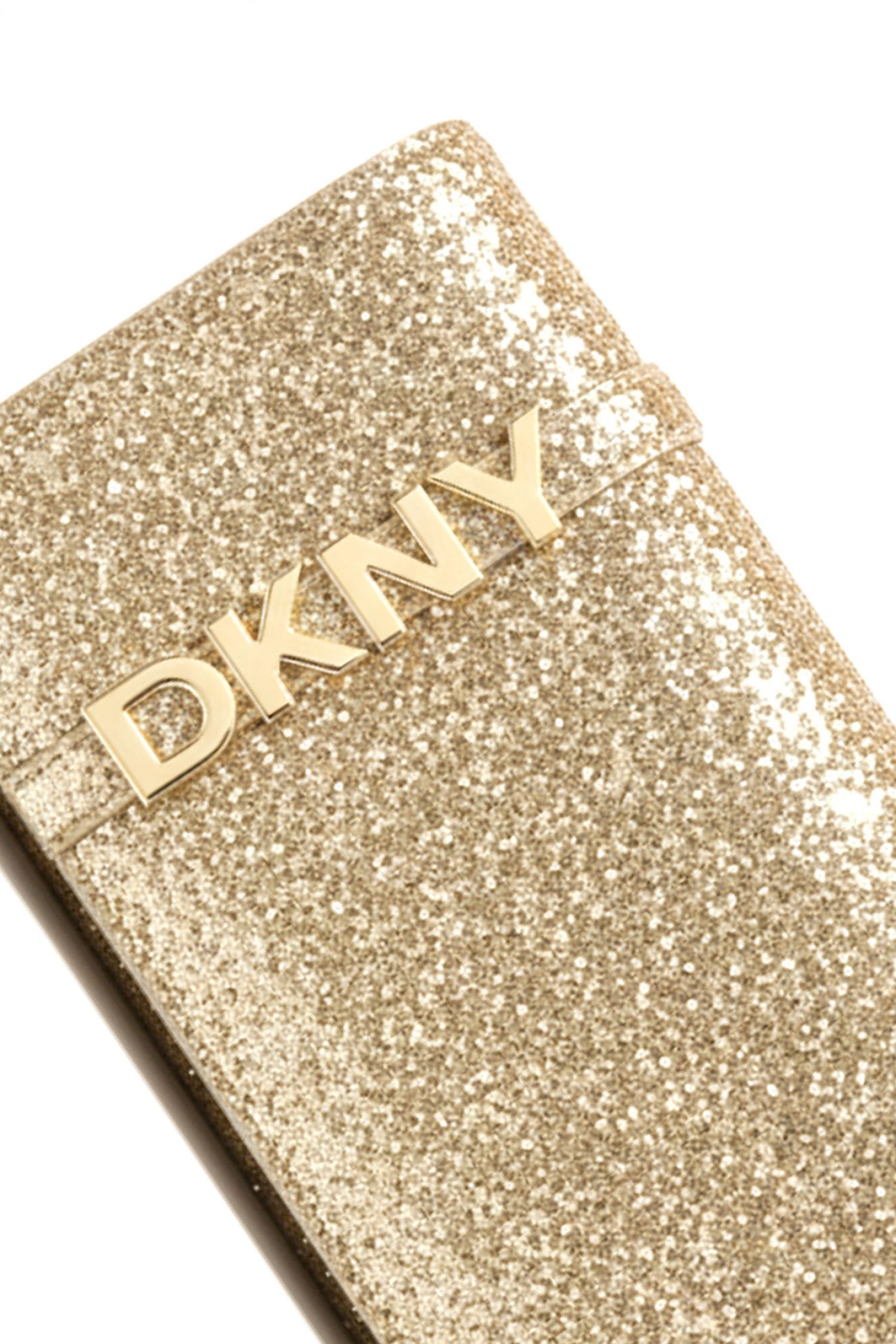 DKNY ΤΣΑΝΤΑ AVRIL SM FLAP CROSSBODY ΕΠΙΠΡΟΣΘΕΤΟ ΤΣΑΝΤΑΚΙ LOGO ΧΡΥΣΟ