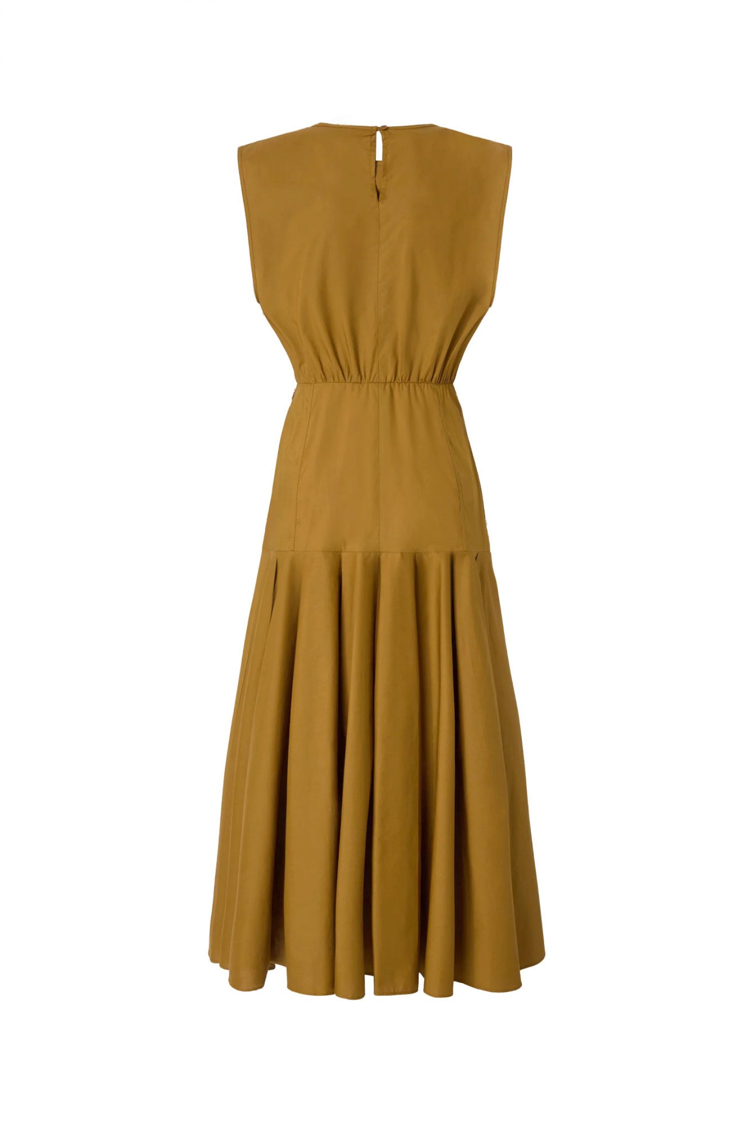 PINKO ΦΟΡΕΜΑ SUZZARA DRESS ΚΙΤΡΙΝΟ ΧΑΚΙ