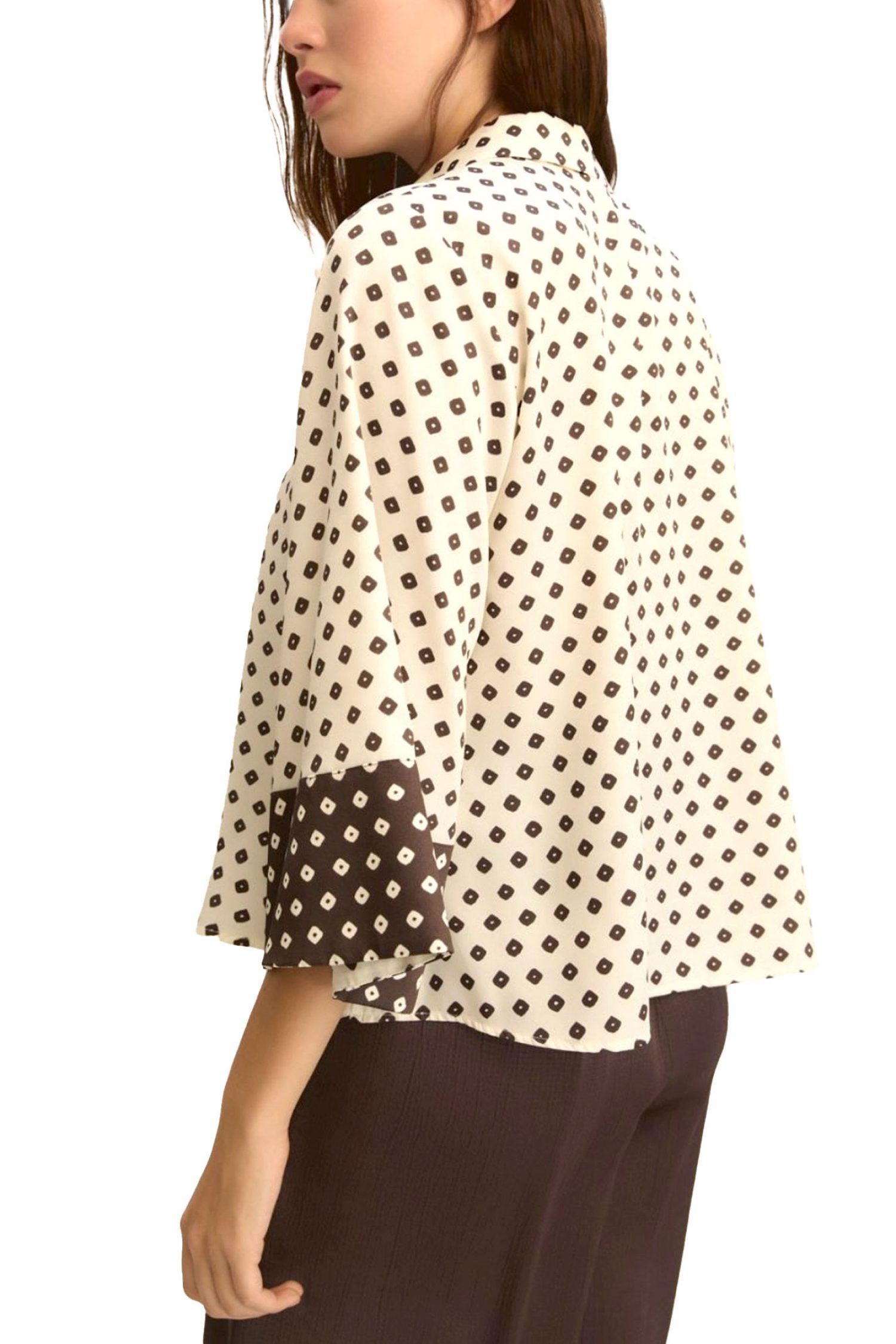 MARELLA EMME ΠΟΥΚΑΜΙΣΟ EMMSEVERO ΕΚΡΟΥ-ΚΑΦΕ