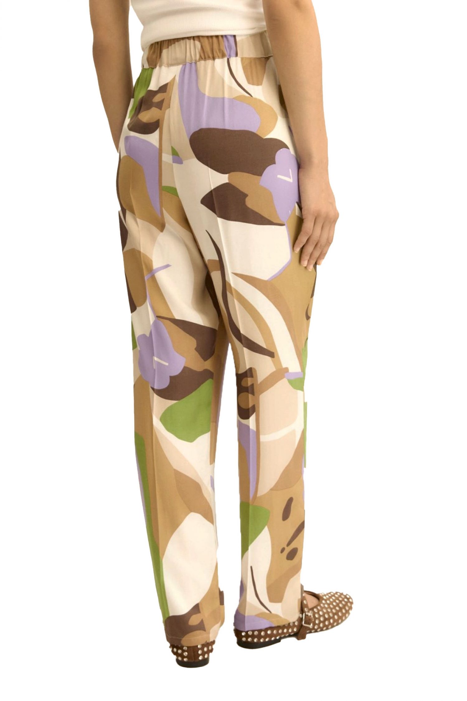 MARELLA EMME ΠΑΝΤΕΛΟΝΙ ΕΜΠΡΙΜΕ EMMOSSO ΛΑΣΤΙΧΟ ΜΕΣΗ ΠΟΛΥΧΡΩΜΟ