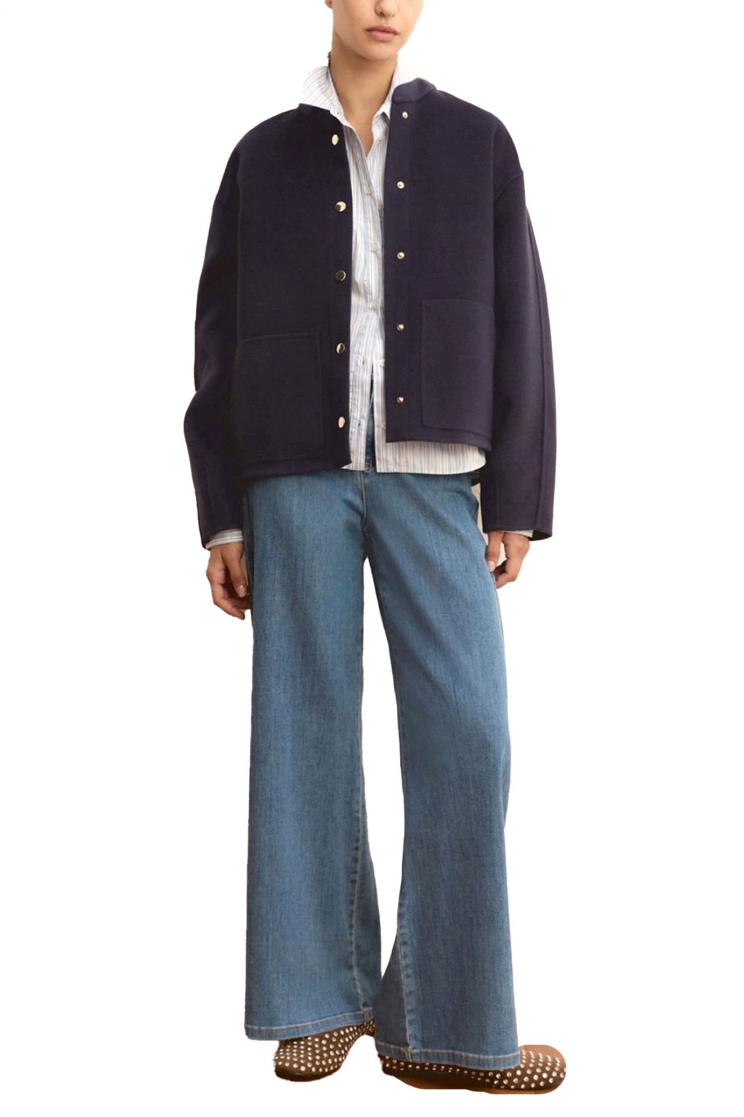 MARELLA EMME ΠΑΝΤΕΛΟΝΙ JEANS EMMDISCO ΜΠΛΕ