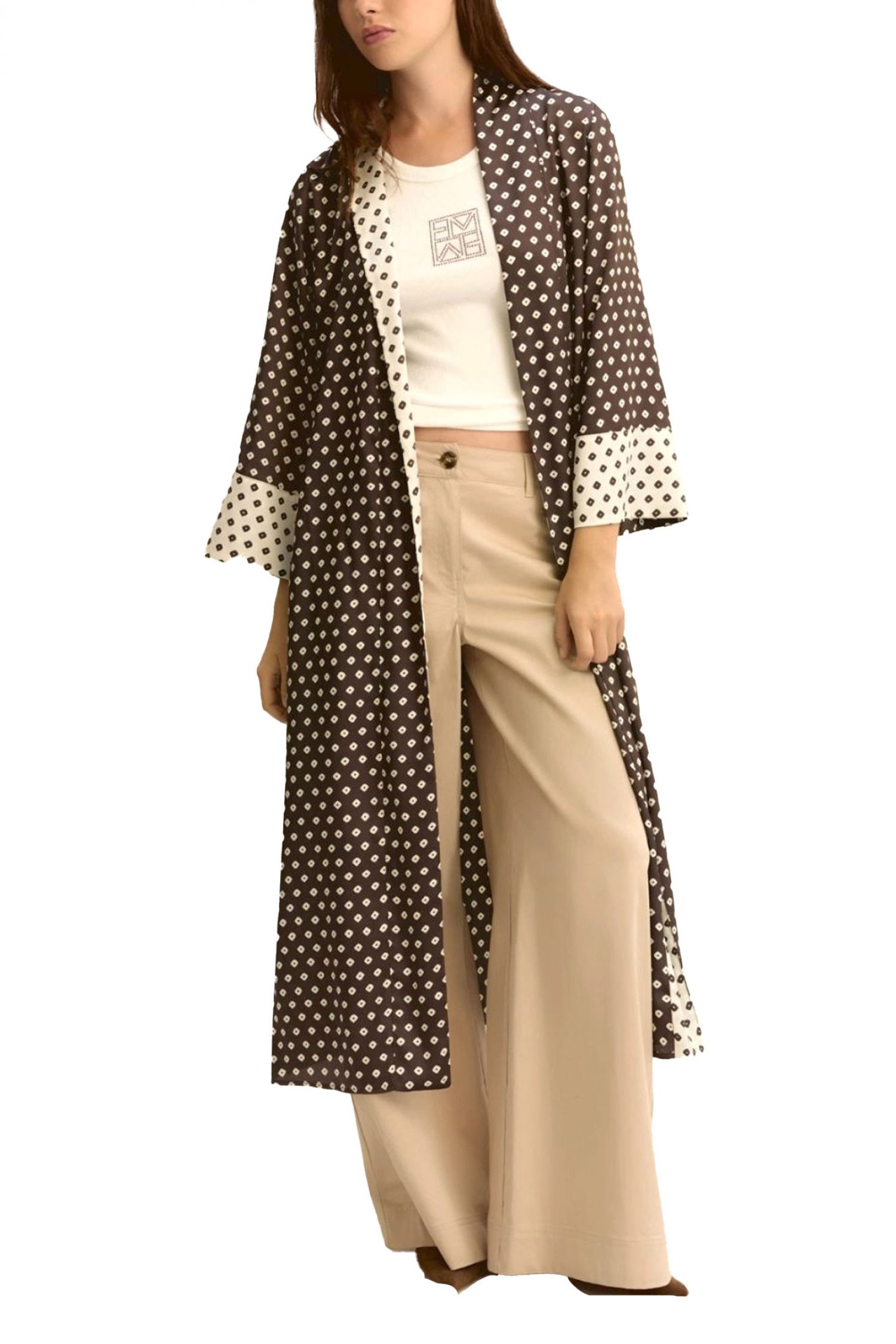 MARELLA EMME TANK TOP EMMSESAMO LOGO ΣΤΡΑΣ ΕΚΡΟΥ φωτογραφία