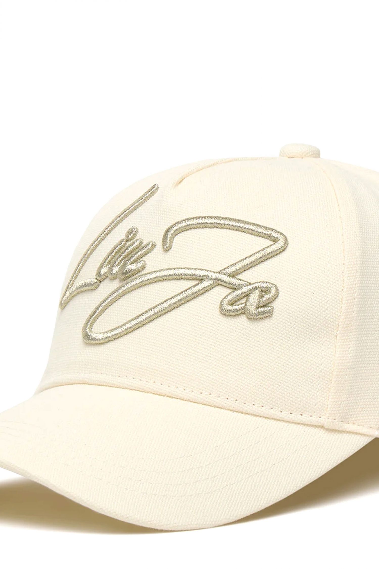 LIU-JO ΚΑΠΕΛΟ BASEBALL LOGO ΕΚΡΟΥ φωτογραφία