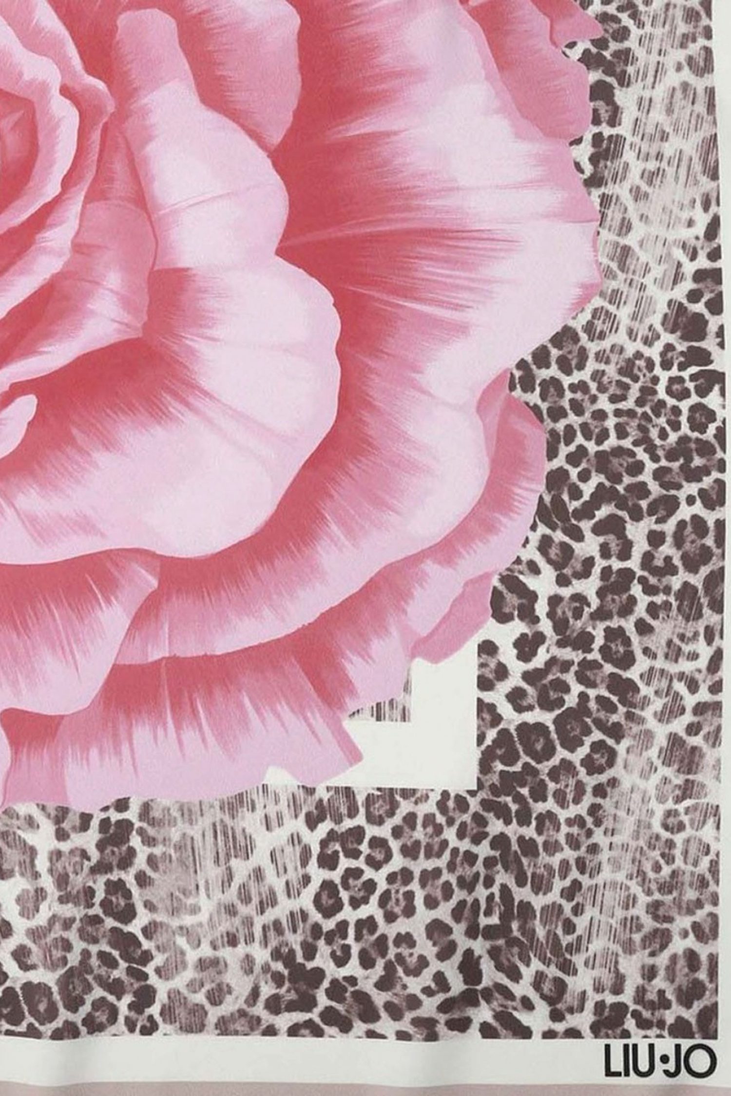 LIU-JO BETTER FLOWERS ΦΟΥΛΑΡΙ ΛΟΥΛΟΥΔΙ ΜΠΕΖ-ΡΟΖ φωτογραφία