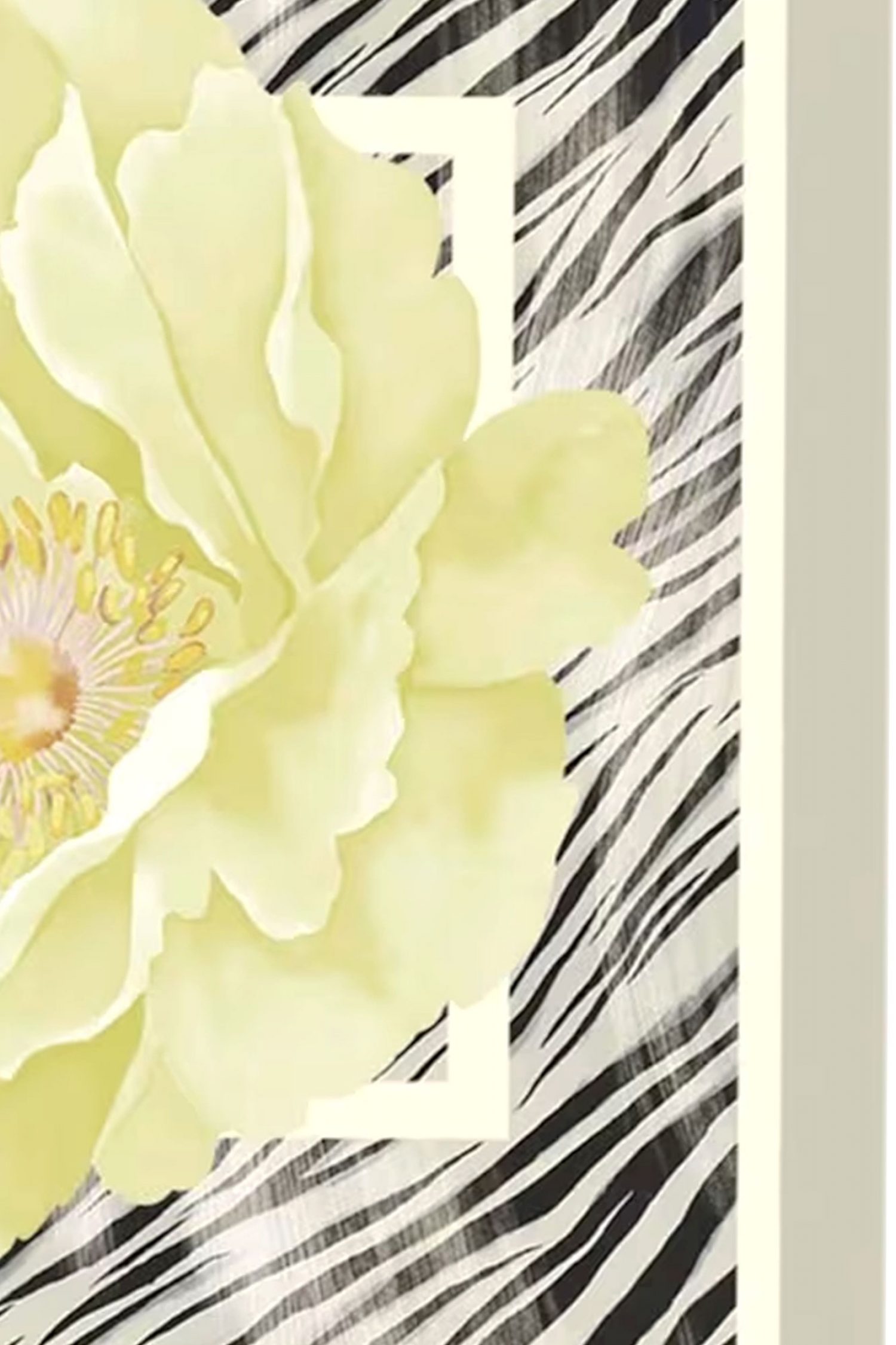 LIU-JO BETTER FLOWERS ΦΟΥΛΑΡΙ ΛΟΥΛΟΥΔΙ ΓΚΡΙ-ΚΙΤΡΙΝΟ φωτογραφία