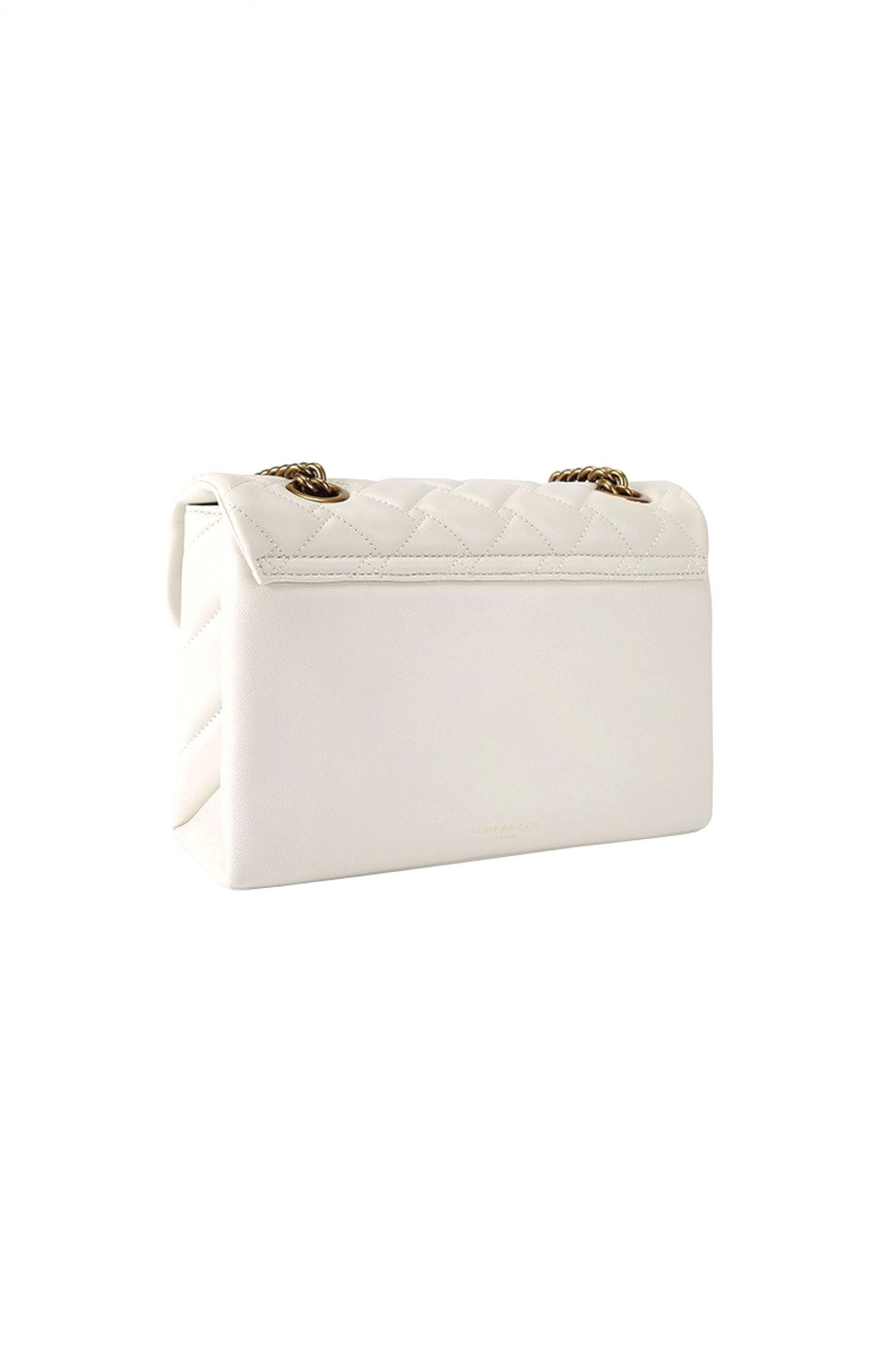 KURT GEIGER ΤΣΑΝΤΑ CROSSBODY/ΩΜΟΥ LEATHER KENSINGTON ΒΑG KAΠΙΤΟΝΕ AΛΥΣΙΔΑ LOGO ΜΠΕΖ φωτογραφία