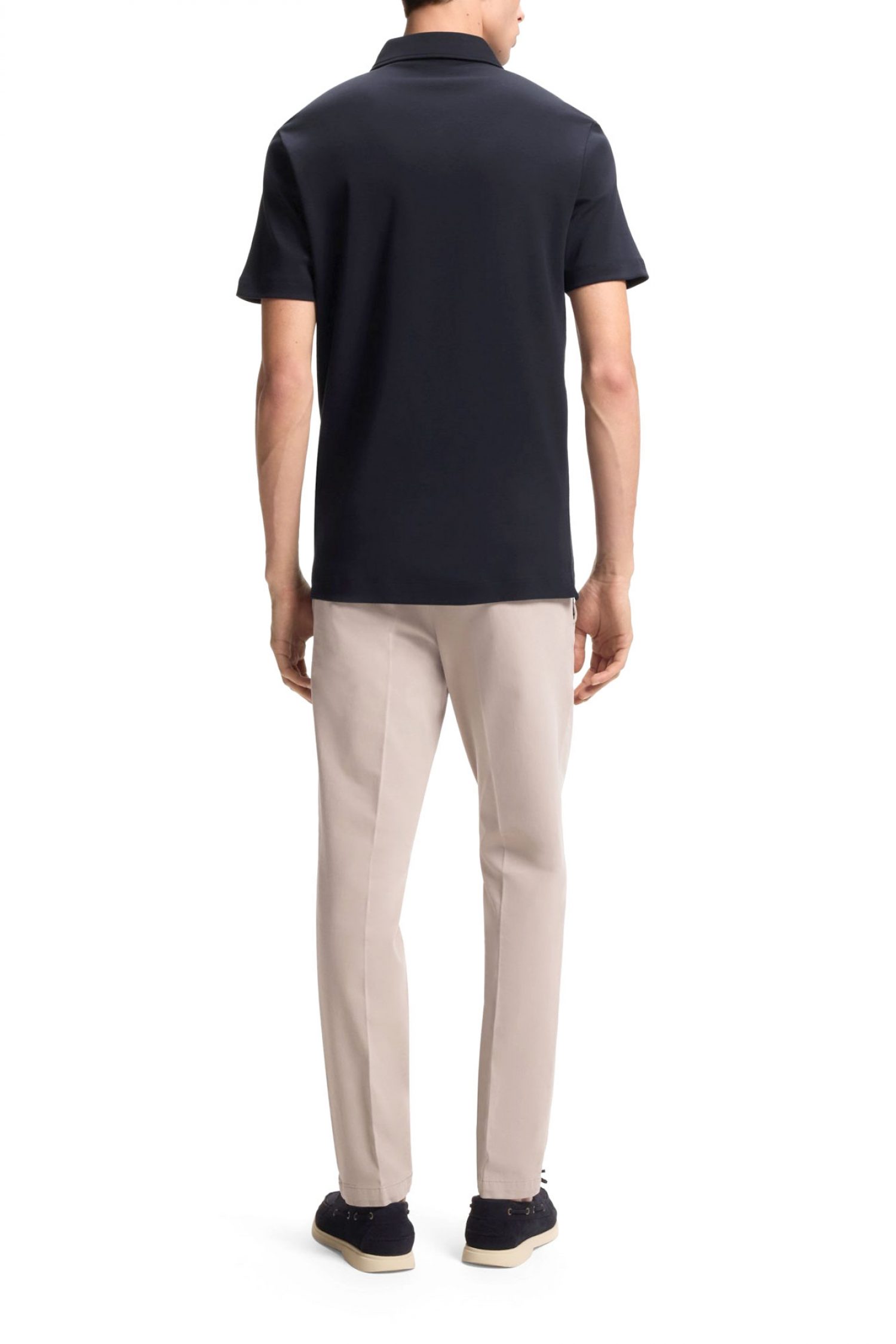 BOSS POLO SLIM FIT PALOSH 30 ΜΠΛΕ