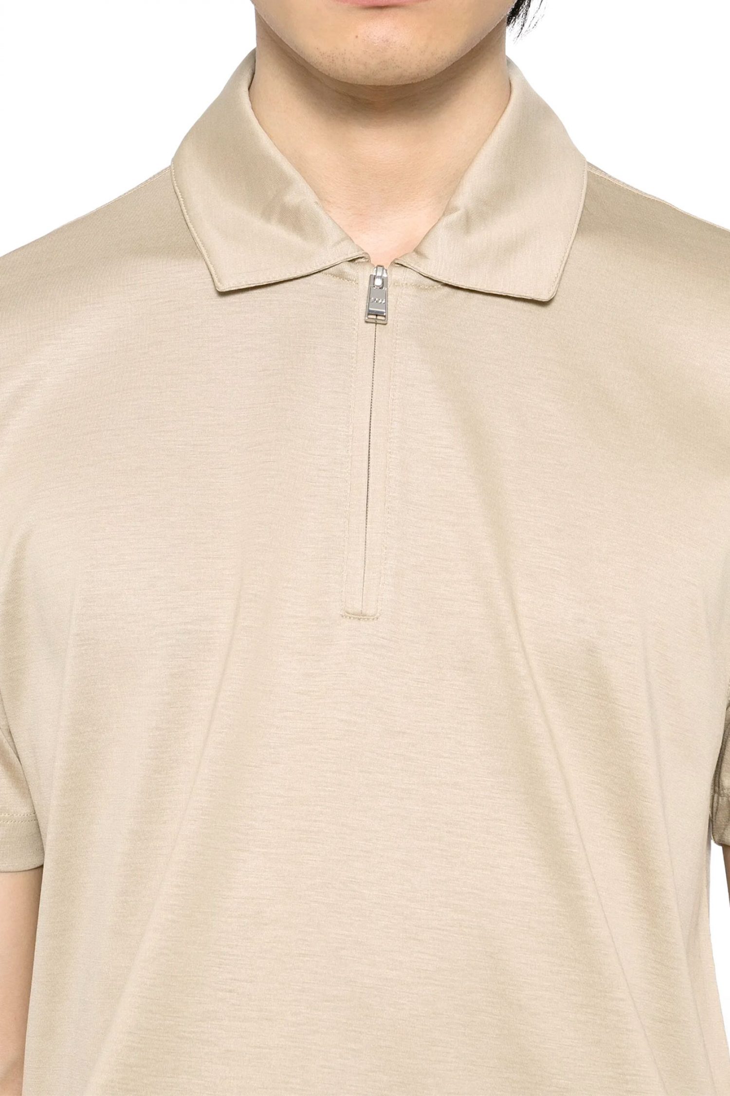 BOSS POLO HALFZIP H-PARAS 50 ΜΠΕΖ