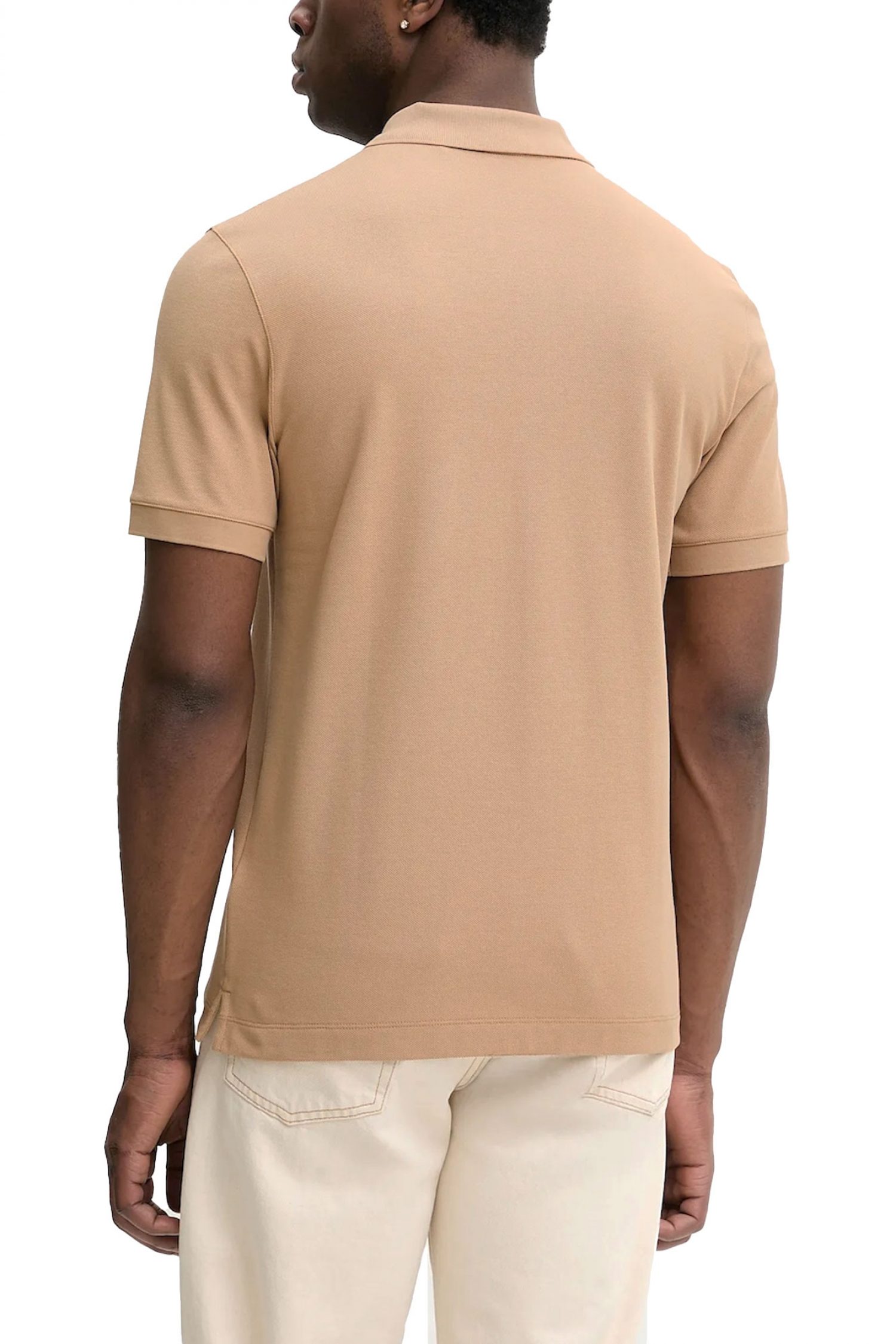 BOSS POLO REGULAR FIT PALLAS ΜΠΕΖ