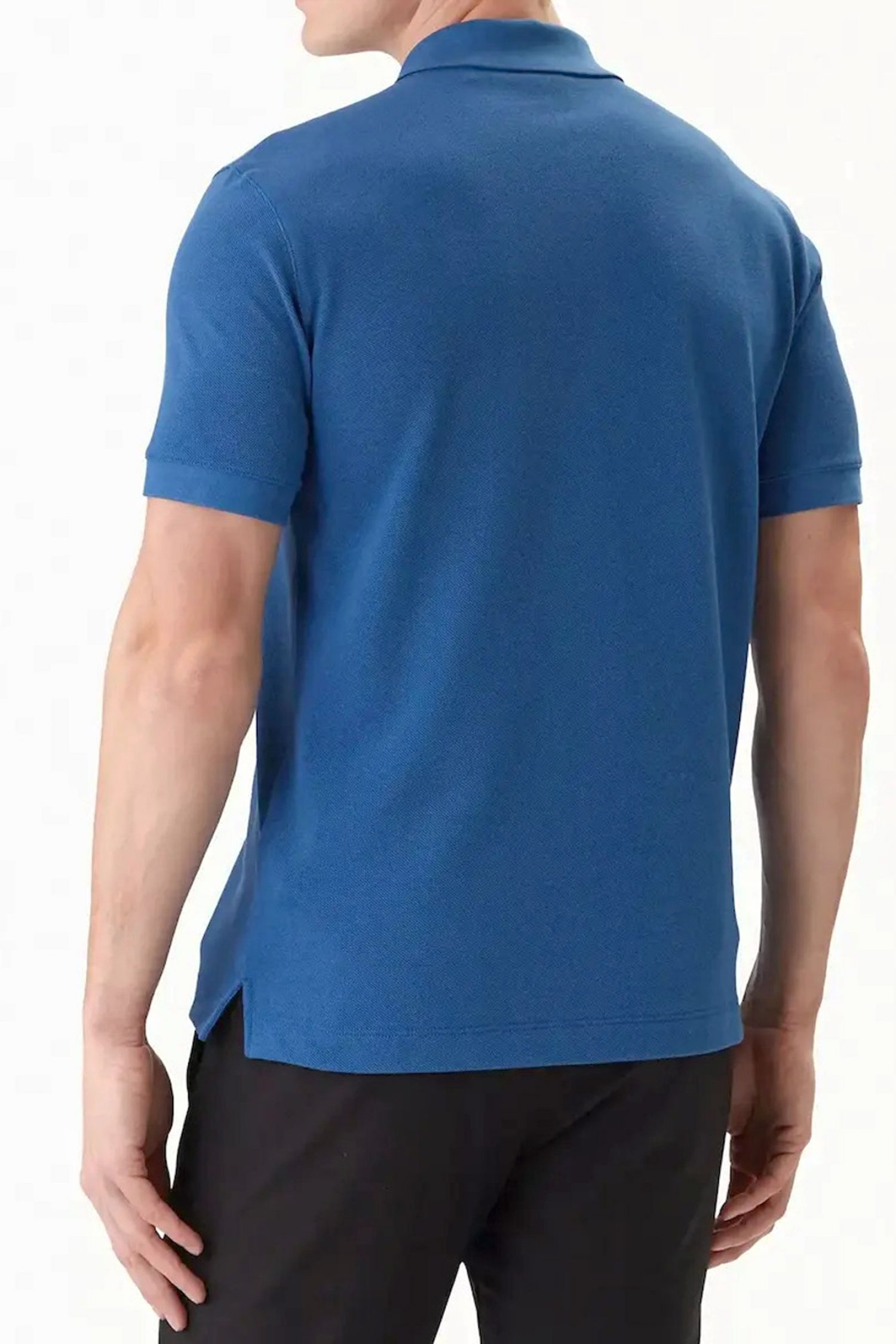 BOSS POLO REGULAR FIT PALLAS ΡΟΥΑ ΜΠΛΕ