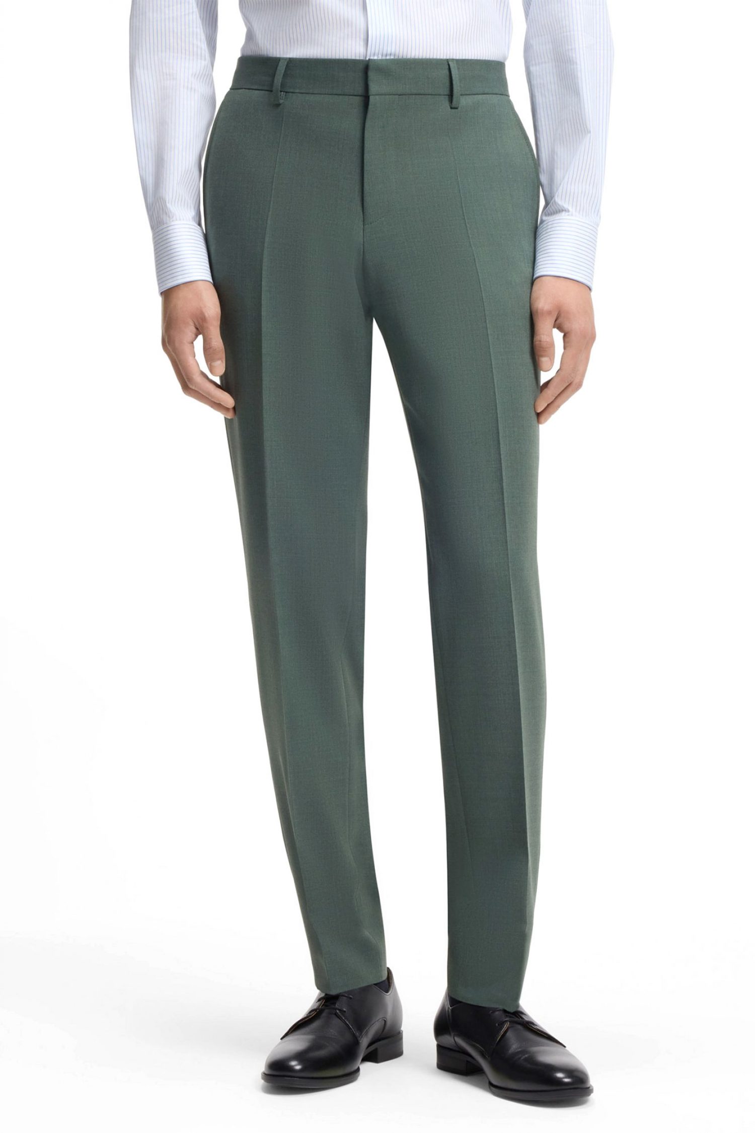 BOSS ΠΑΝΤΕΛΟΝΙ ΚΟΣΤΟΥΜΙΟΥ SLIM FIT H-GENIUS-253 ΠΡΑΣΙΝΟ