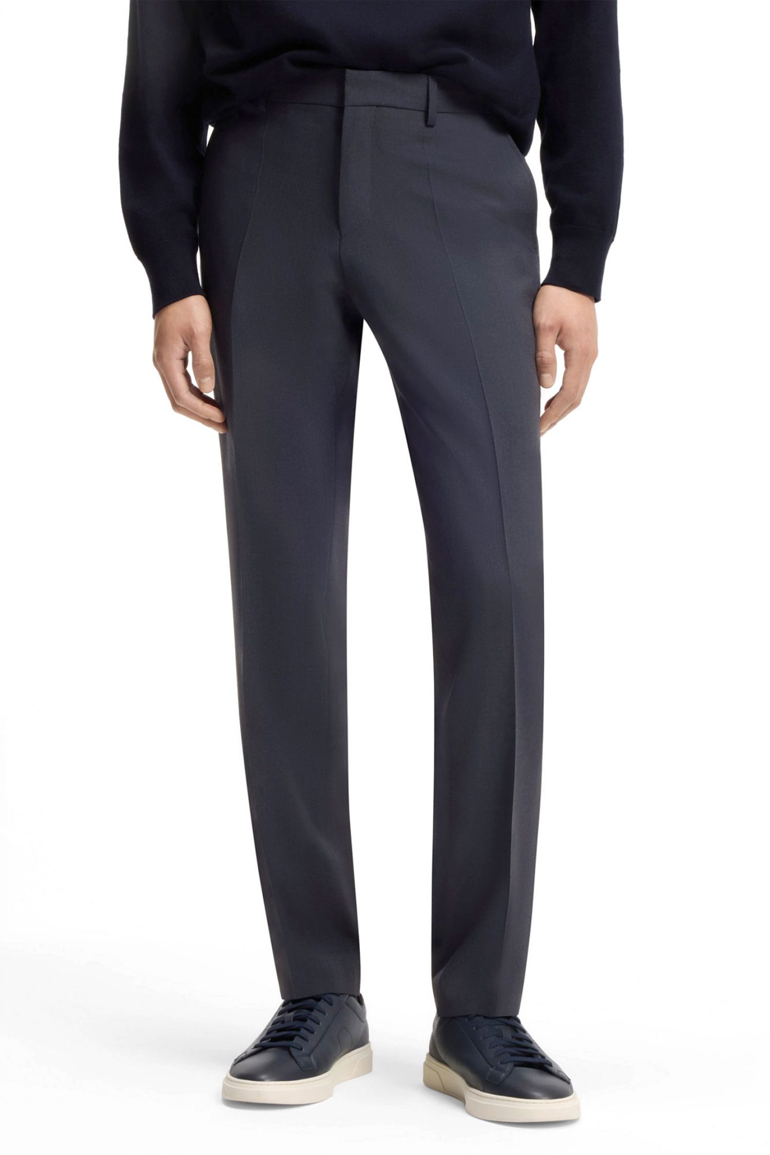 BOSS ΠΑΝΤΕΛΟΝΙ ΚΟΣΤΟΥΜΙΟΥ SLIM FIT H-GENIUS-253 ΜΠΛΕ